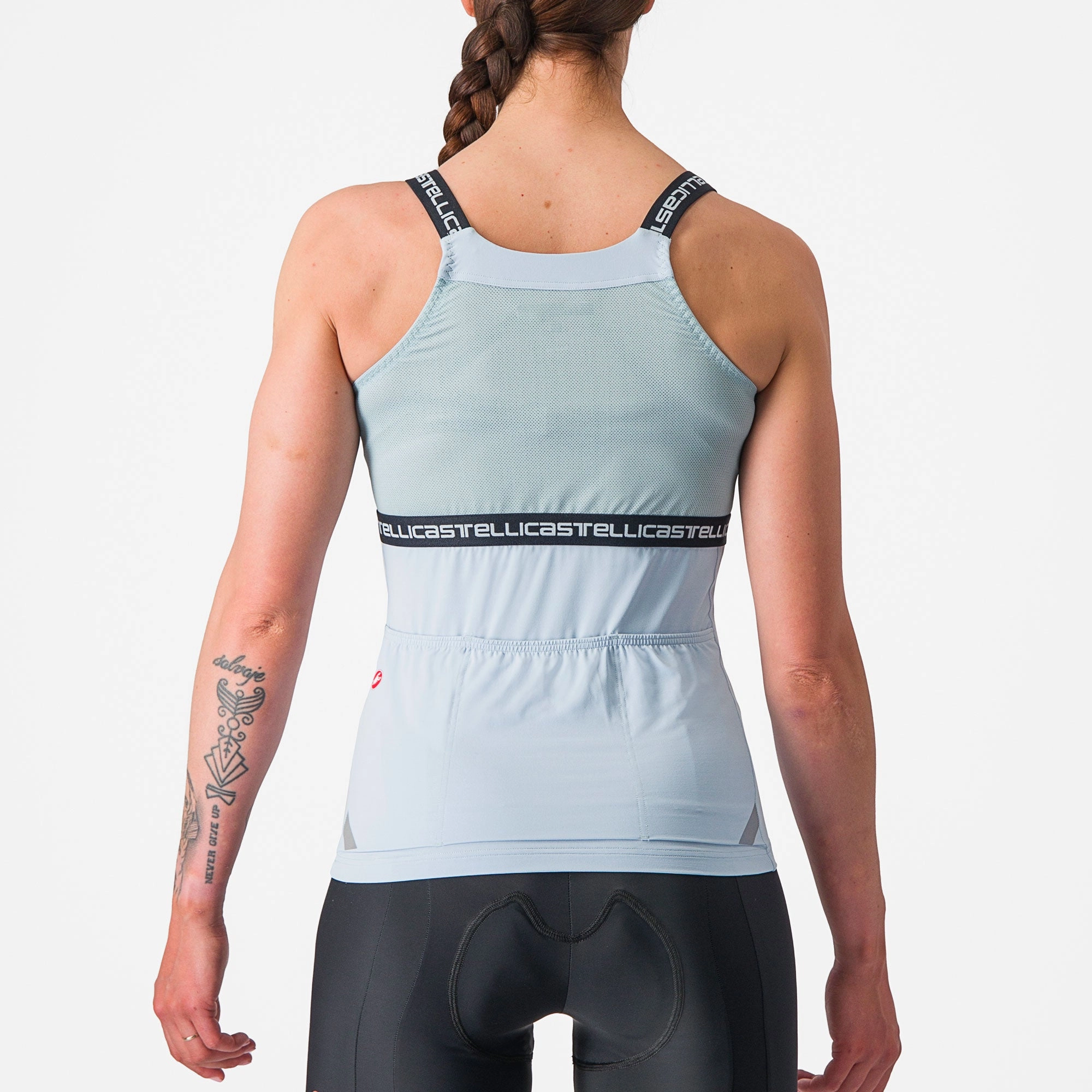 Castelli Bavette woman top - Light blue