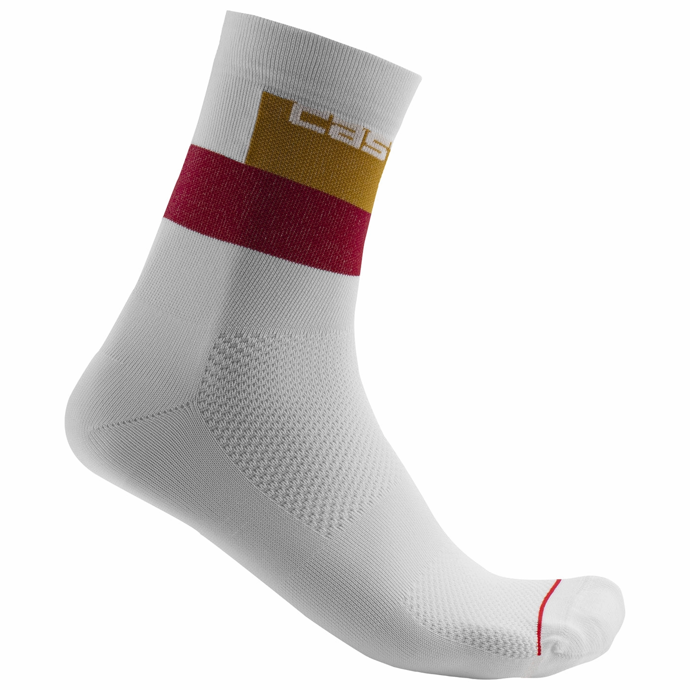 Castelli Blocco 15 socks - White