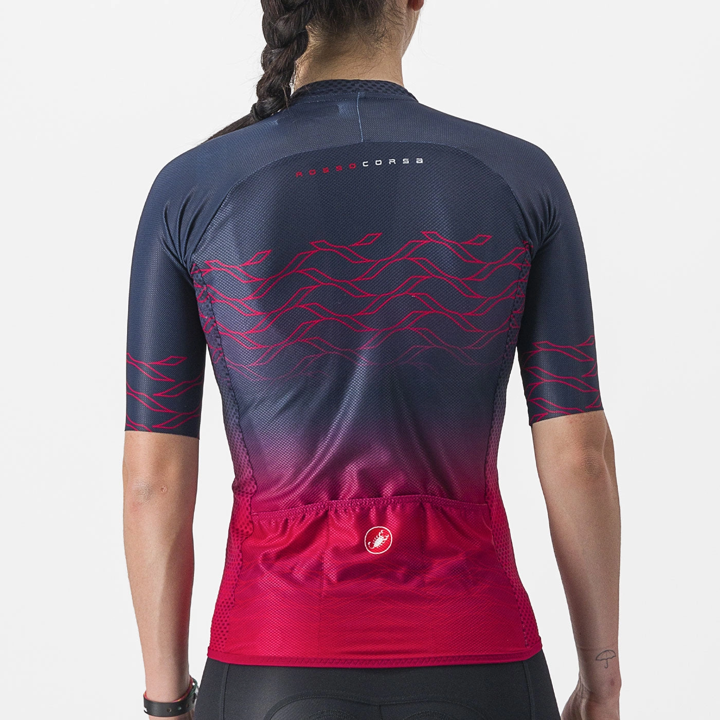 Castelli Climber's 2.0 woman jersey - Blue red