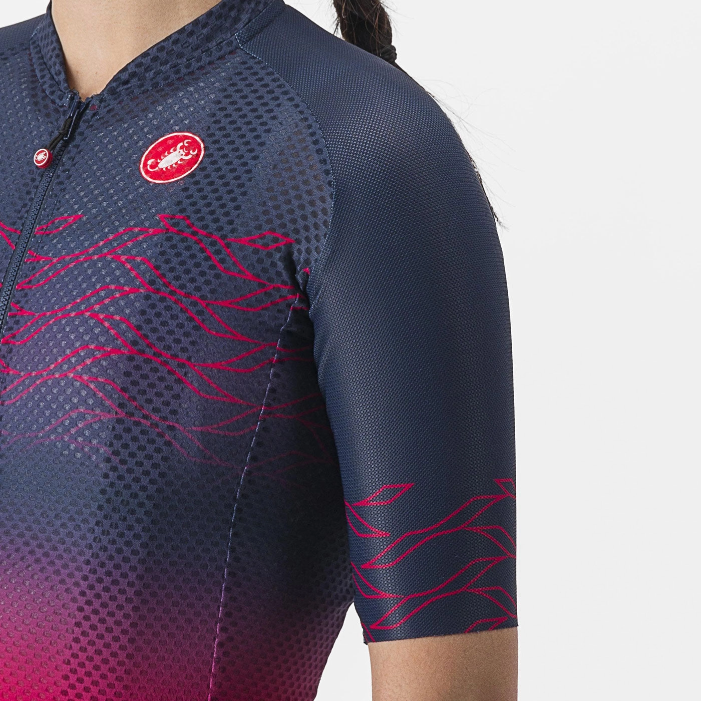 Castelli Climber's 2.0 woman jersey - Blue red