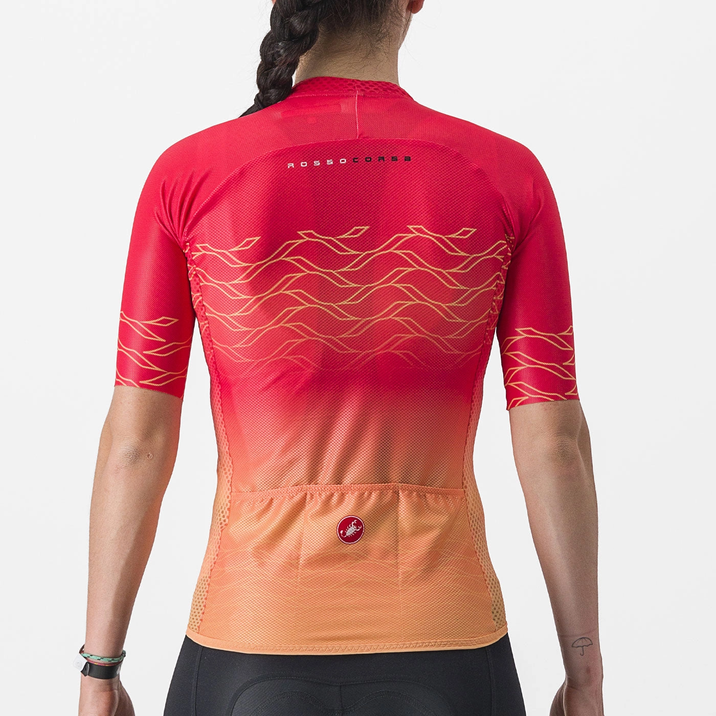Castelli Climber's 2.0 woman jersey - Pink orange
