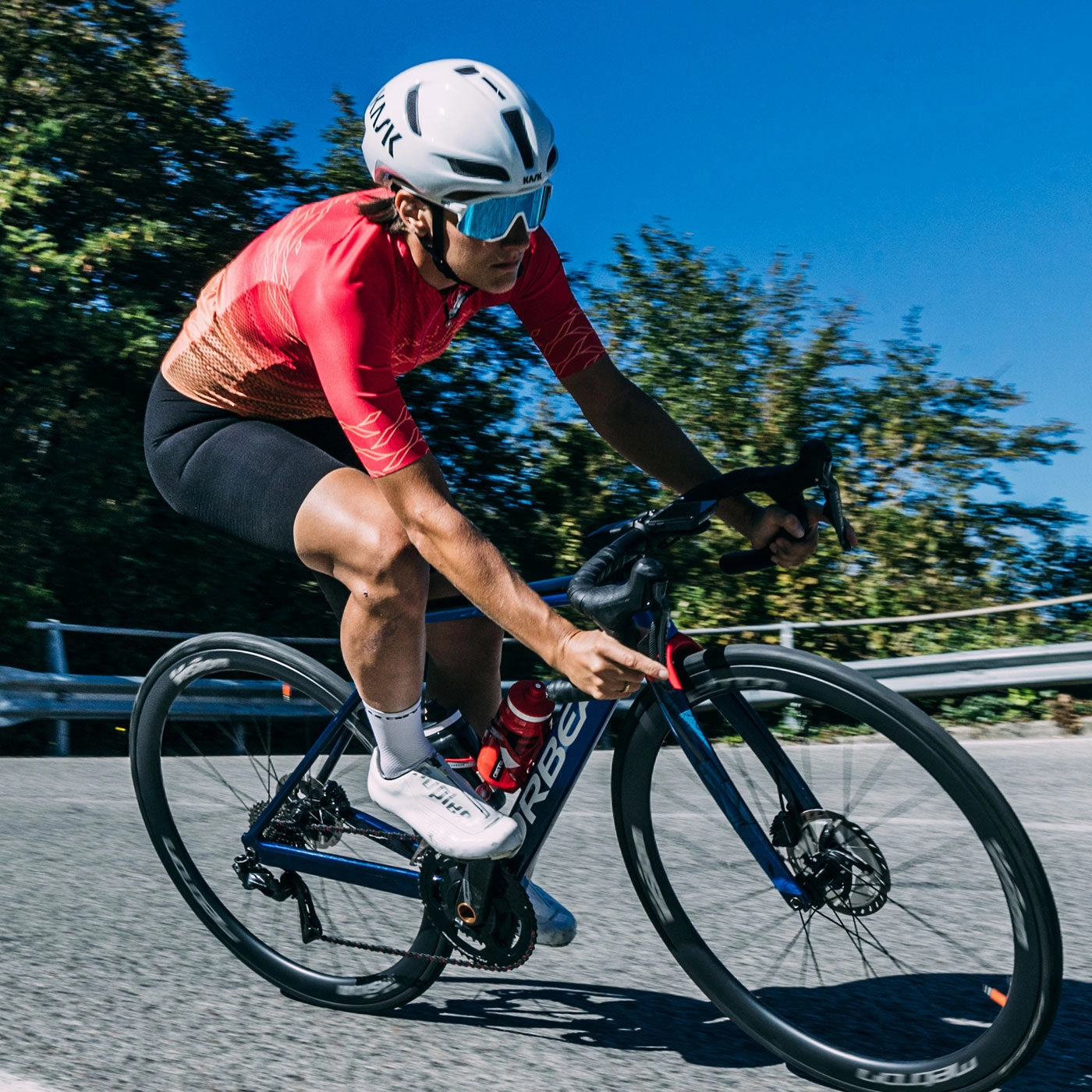 Castelli Climber's 2.0 woman jersey - Pink orange