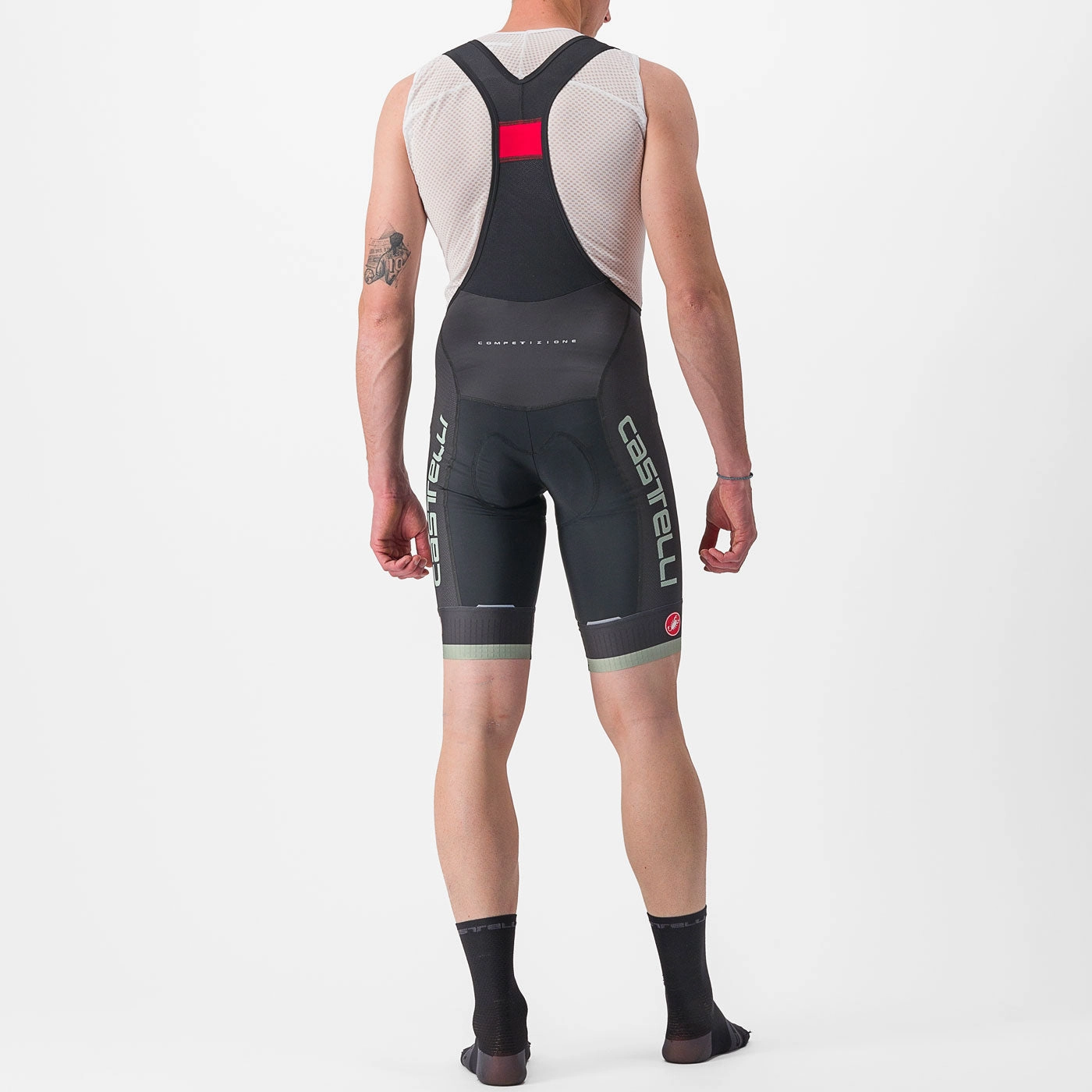 Castelli Competizione Kit bib shorts - Black green