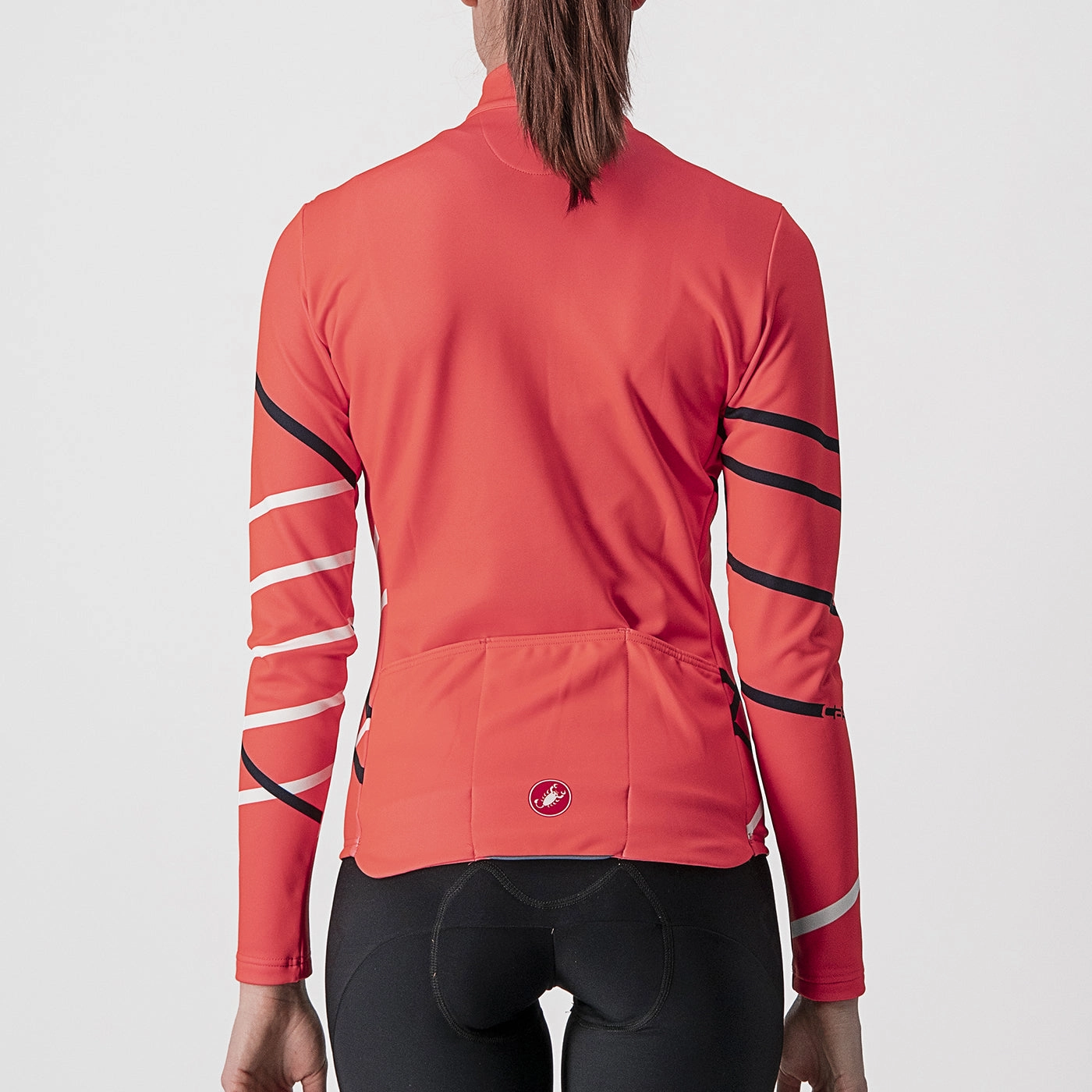 Castelli Diagonal woman long sleeves jersey - Pink