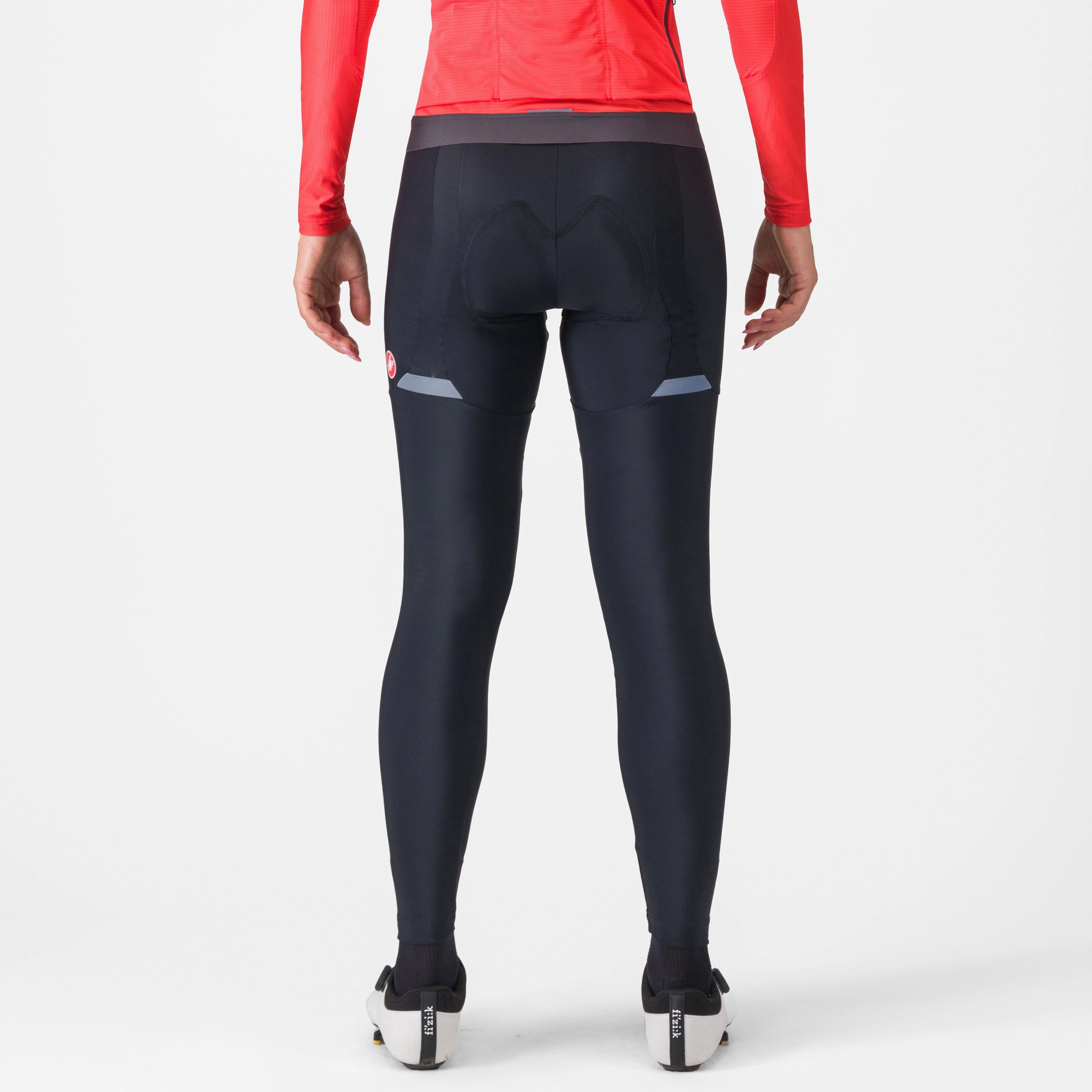 Castelli Entrata S woman bib tight - Black