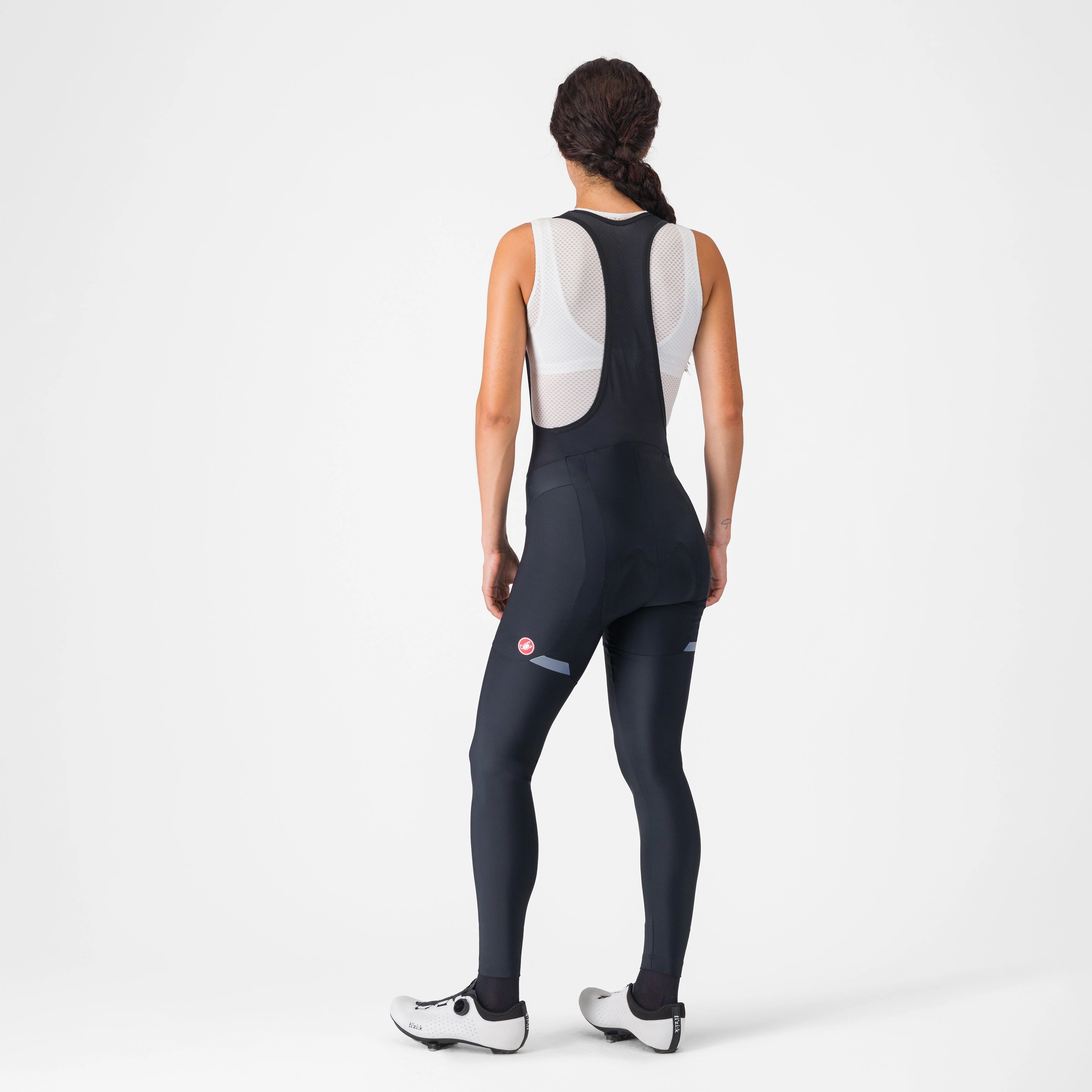Castelli Entrata S woman bib tight - Black