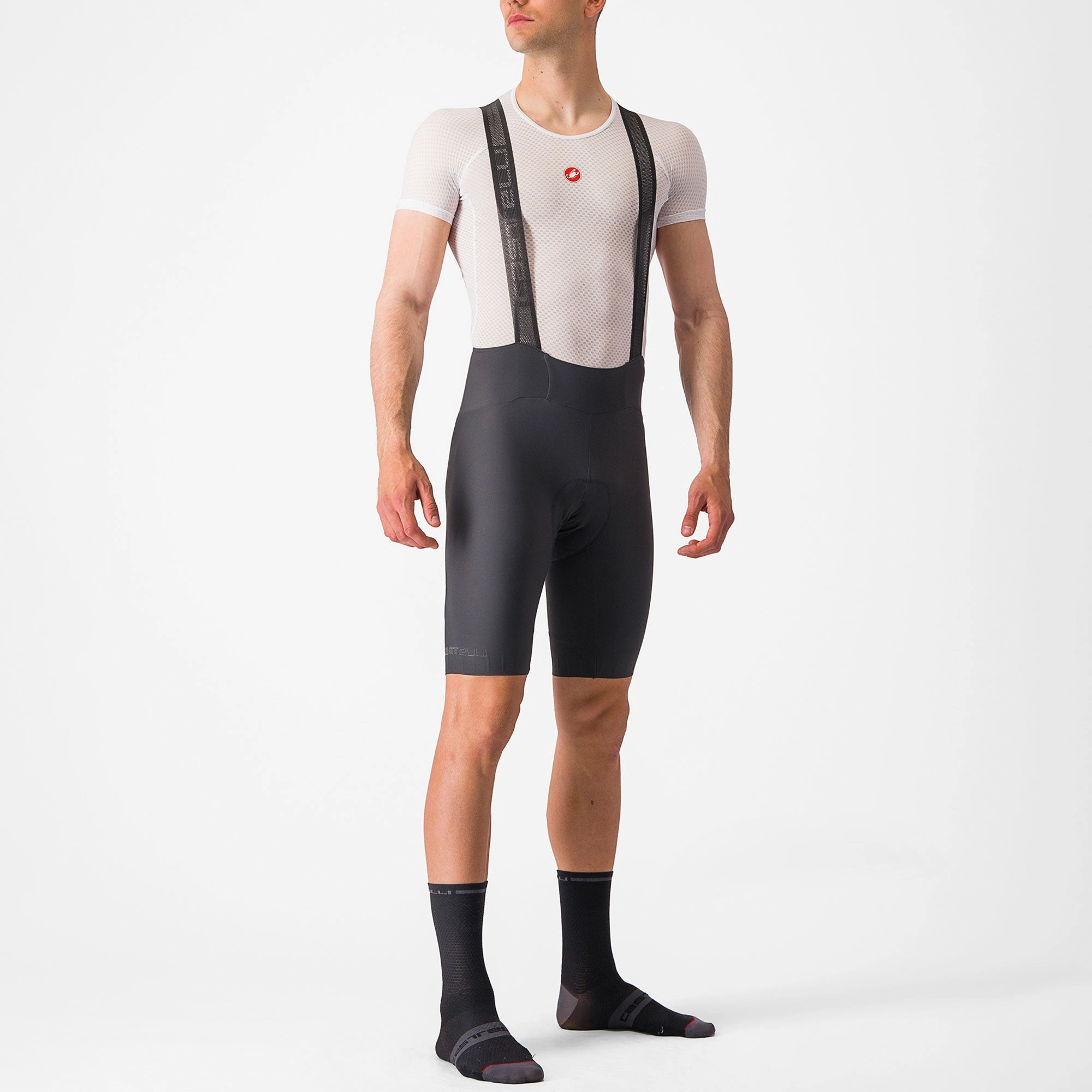 Castelli Espresso bibshorts - Dark grey