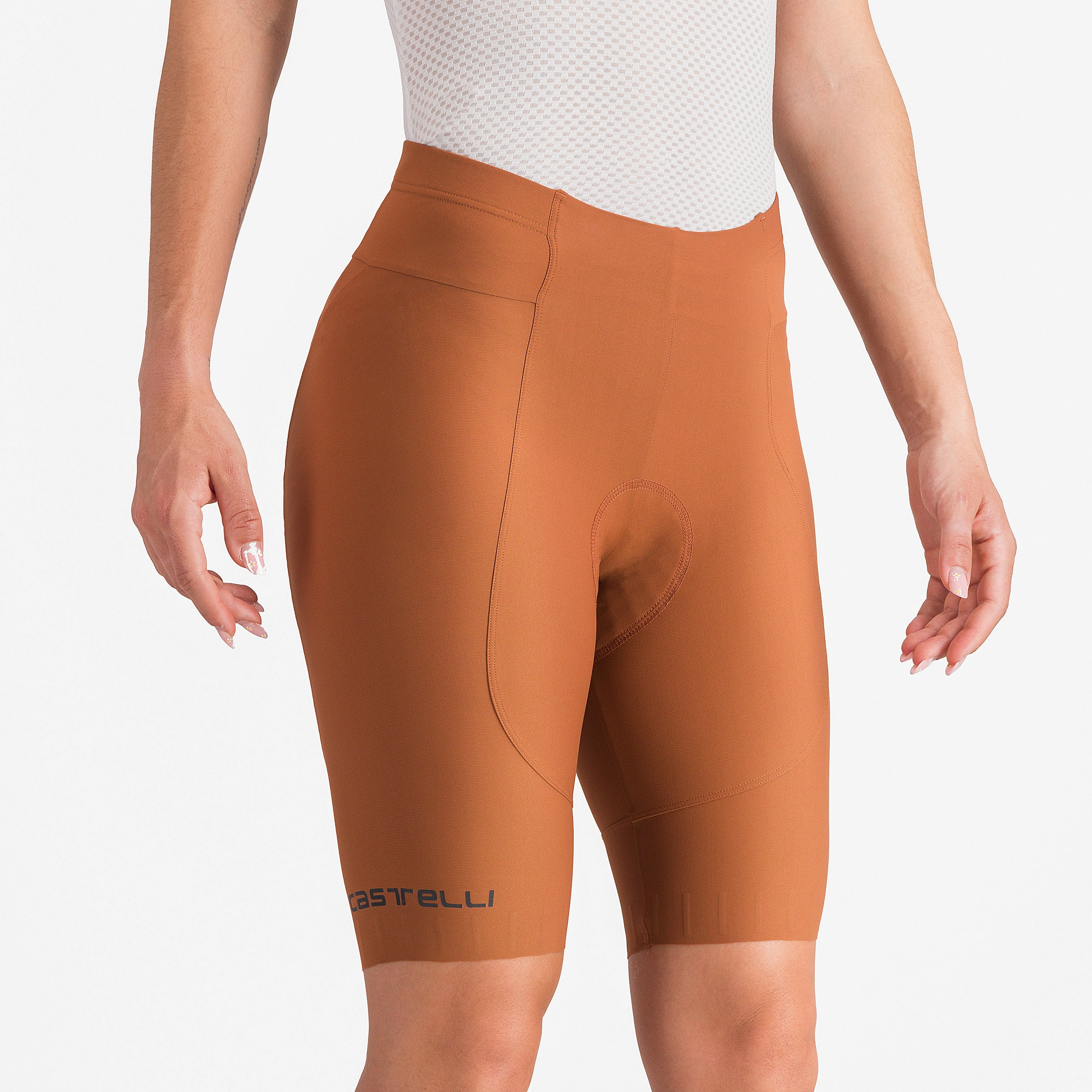 Castelli Espresso DT women shorts - Brown