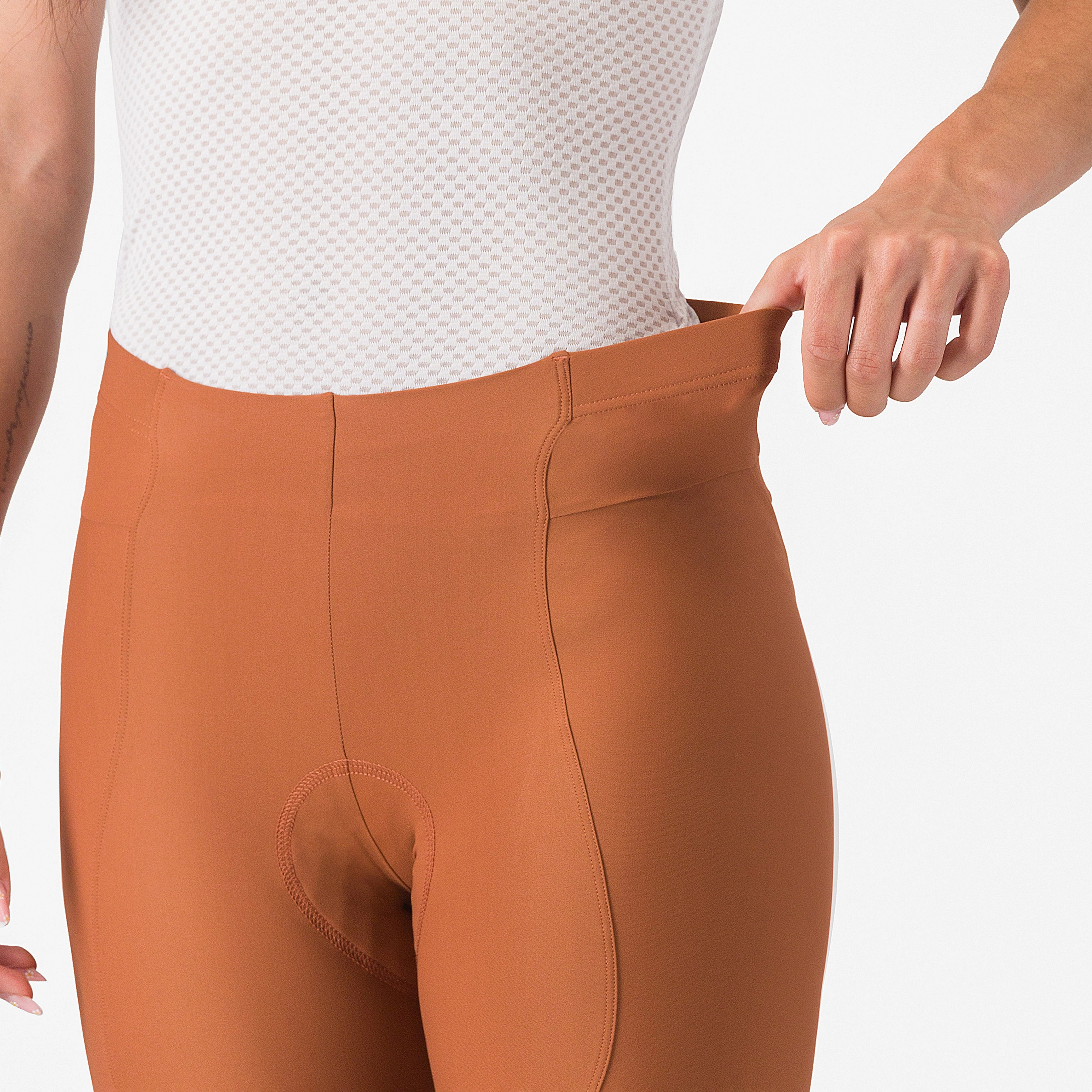 Castelli Espresso DT women shorts - Brown