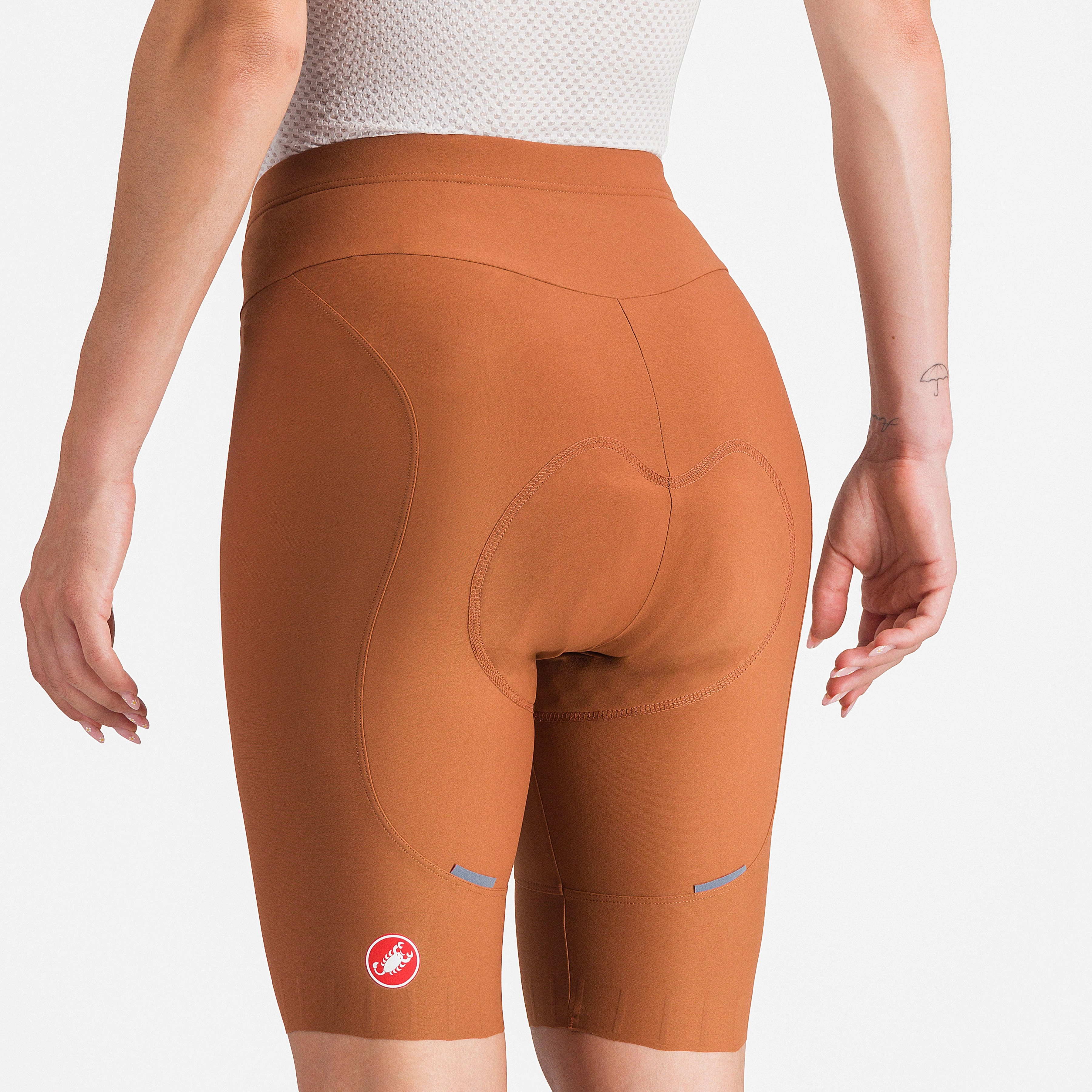 Castelli Espresso DT women shorts - Brown