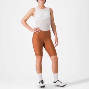 Castelli Espresso DT women shorts - Brown