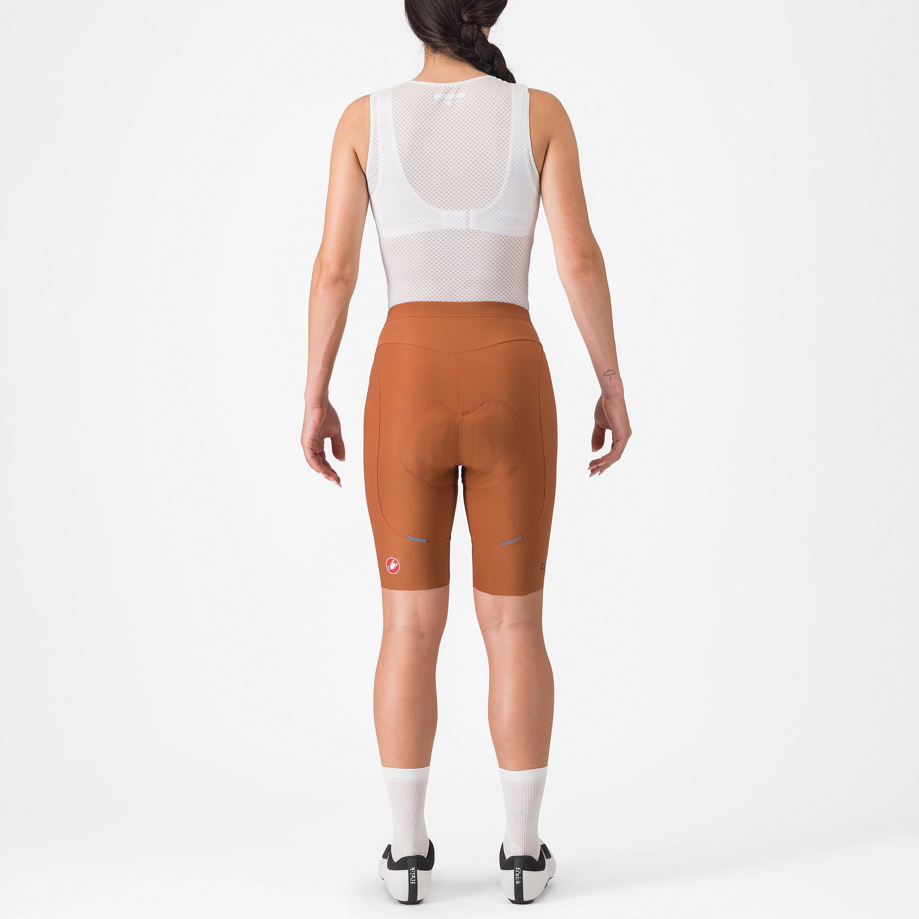 Castelli Espresso DT women shorts - Brown