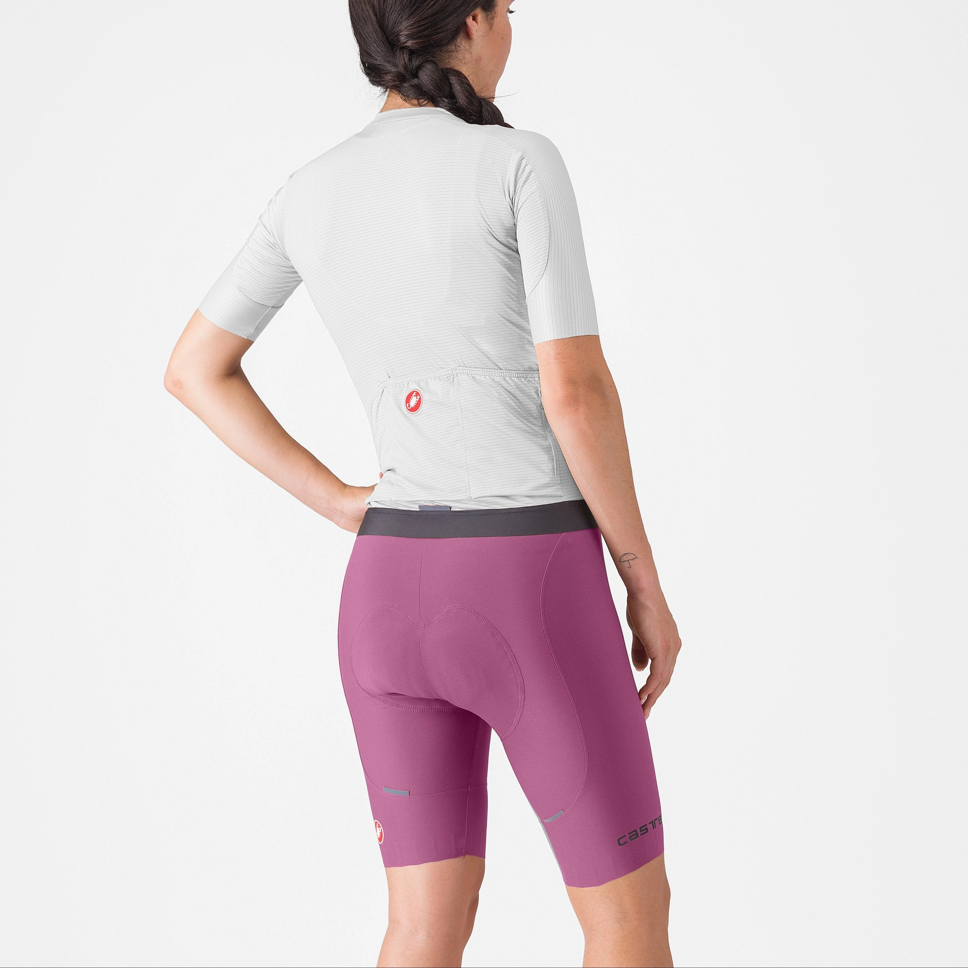 Castelli Espresso DT women shorts - Purple