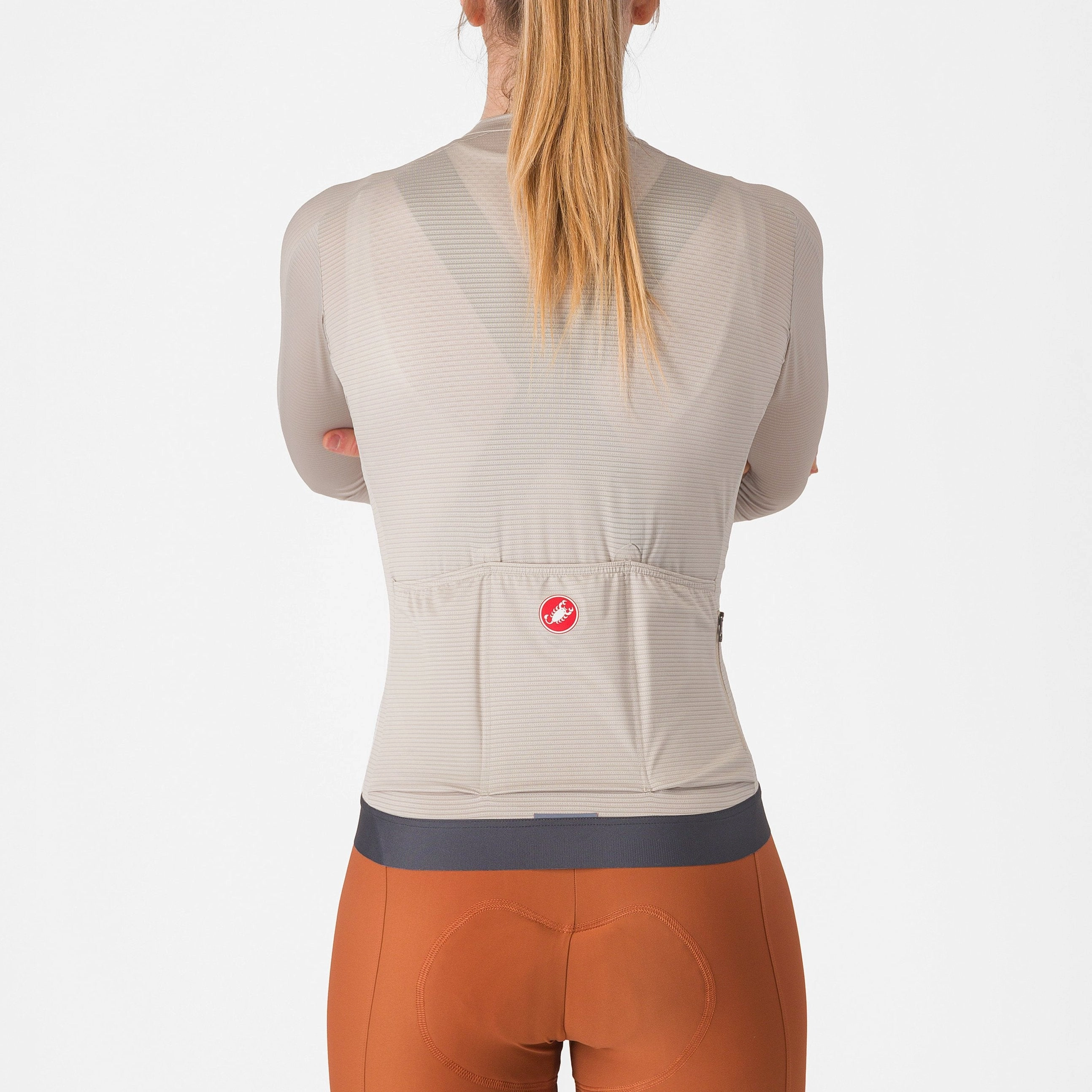 Castelli Espresso women long sleeve jersey - Beige