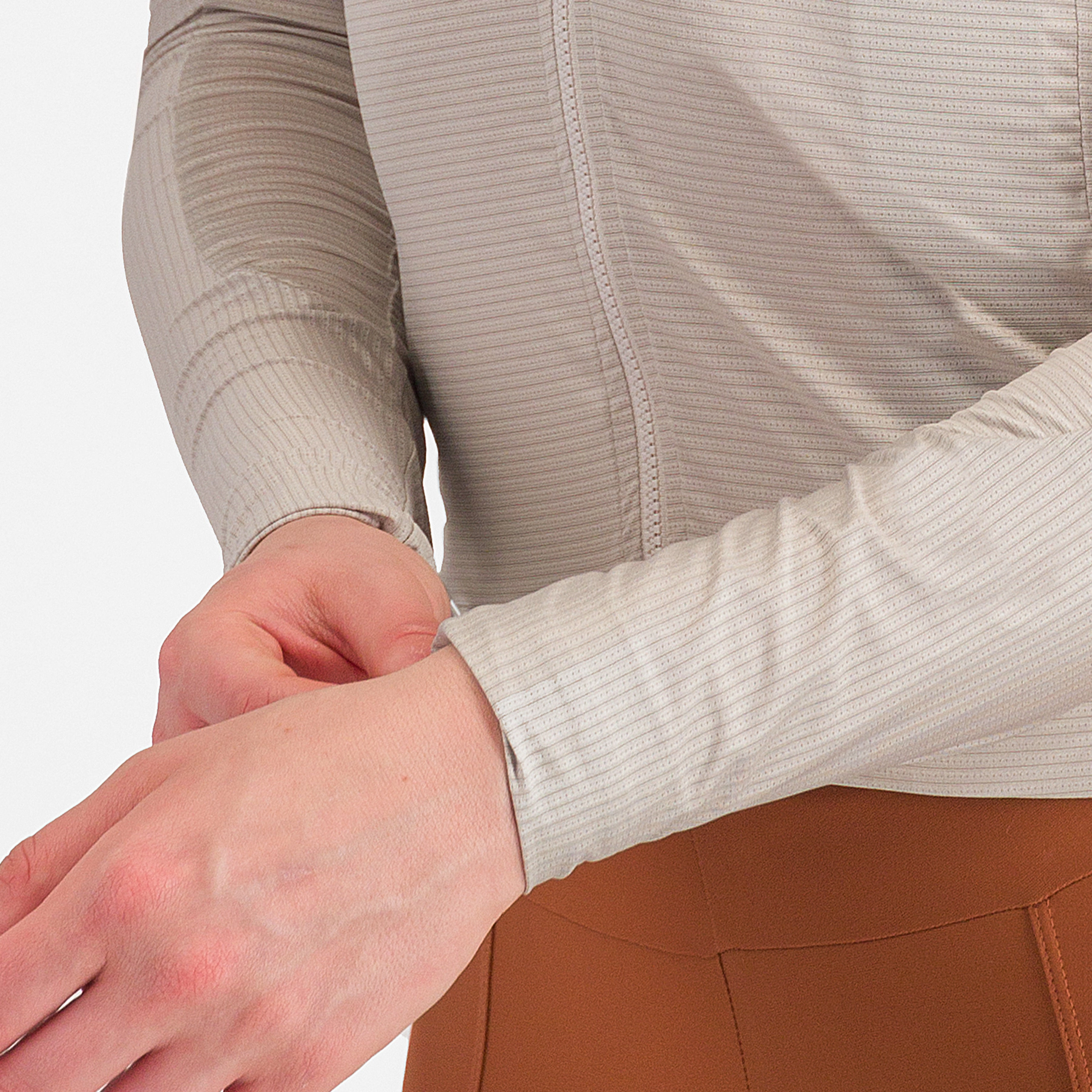 Castelli Espresso women long sleeve jersey - Beige