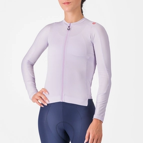 Castelli Espresso women long sleeve jersey - Lilac