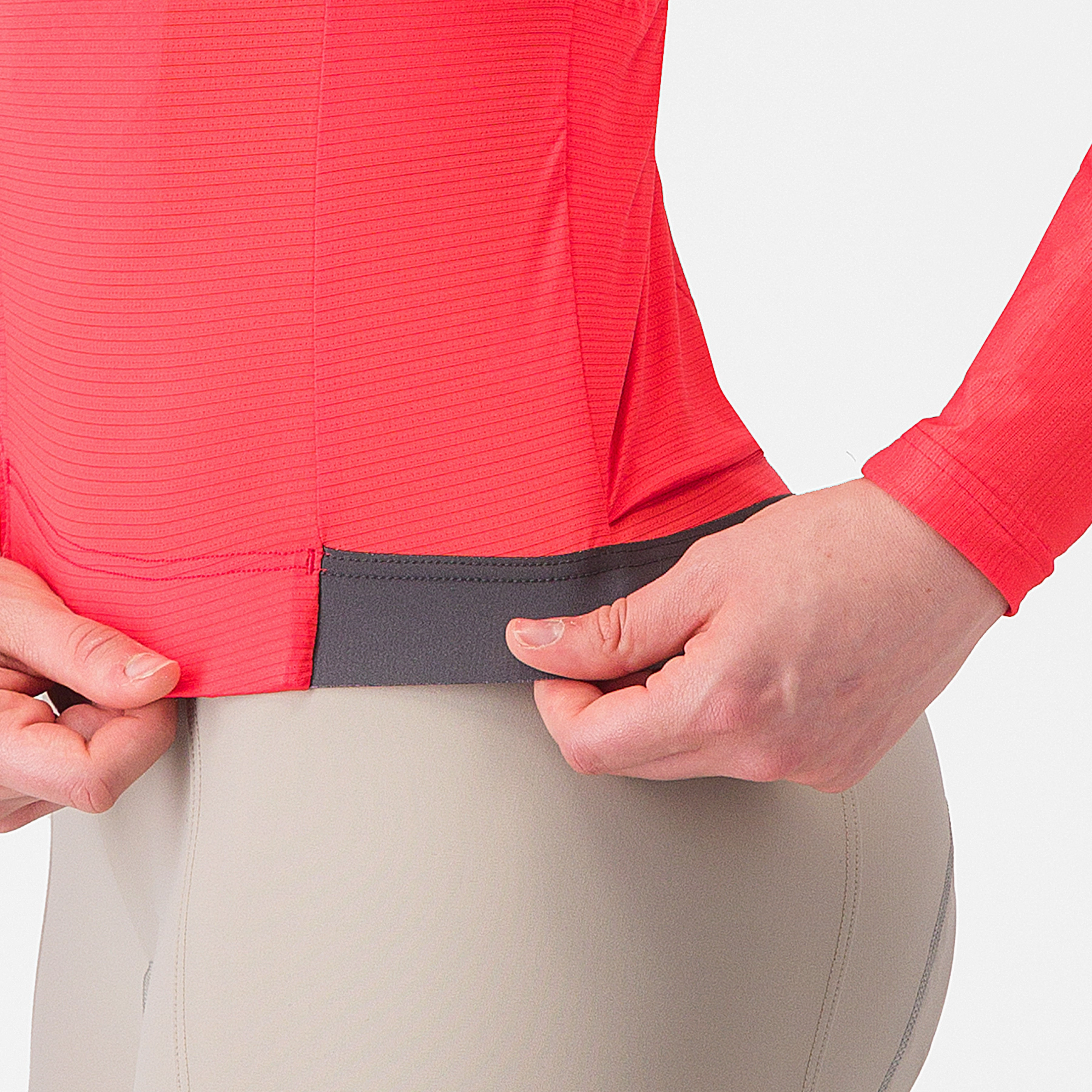 Castelli Espresso women long sleeve jersey - Pink