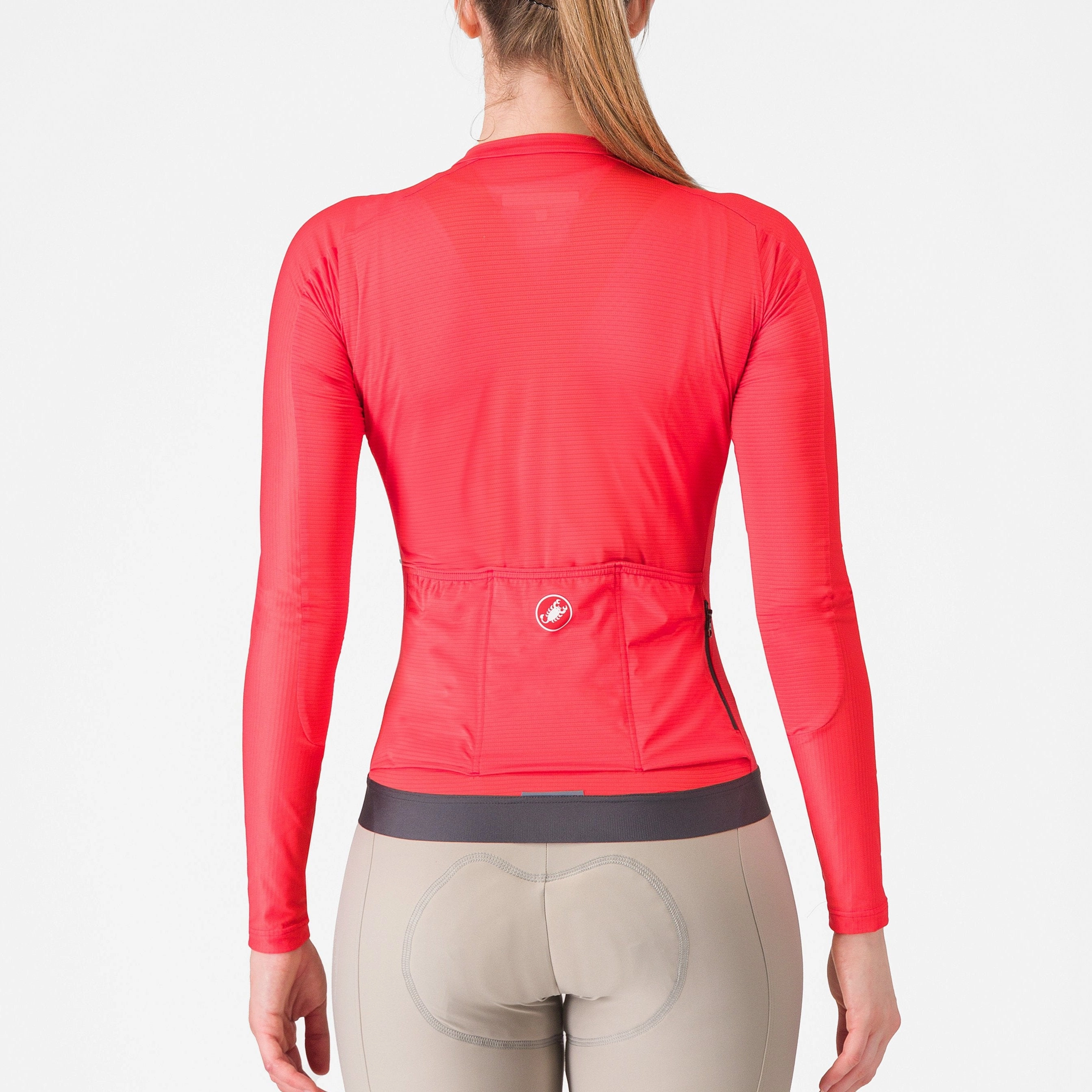 Castelli Espresso women long sleeve jersey - Pink