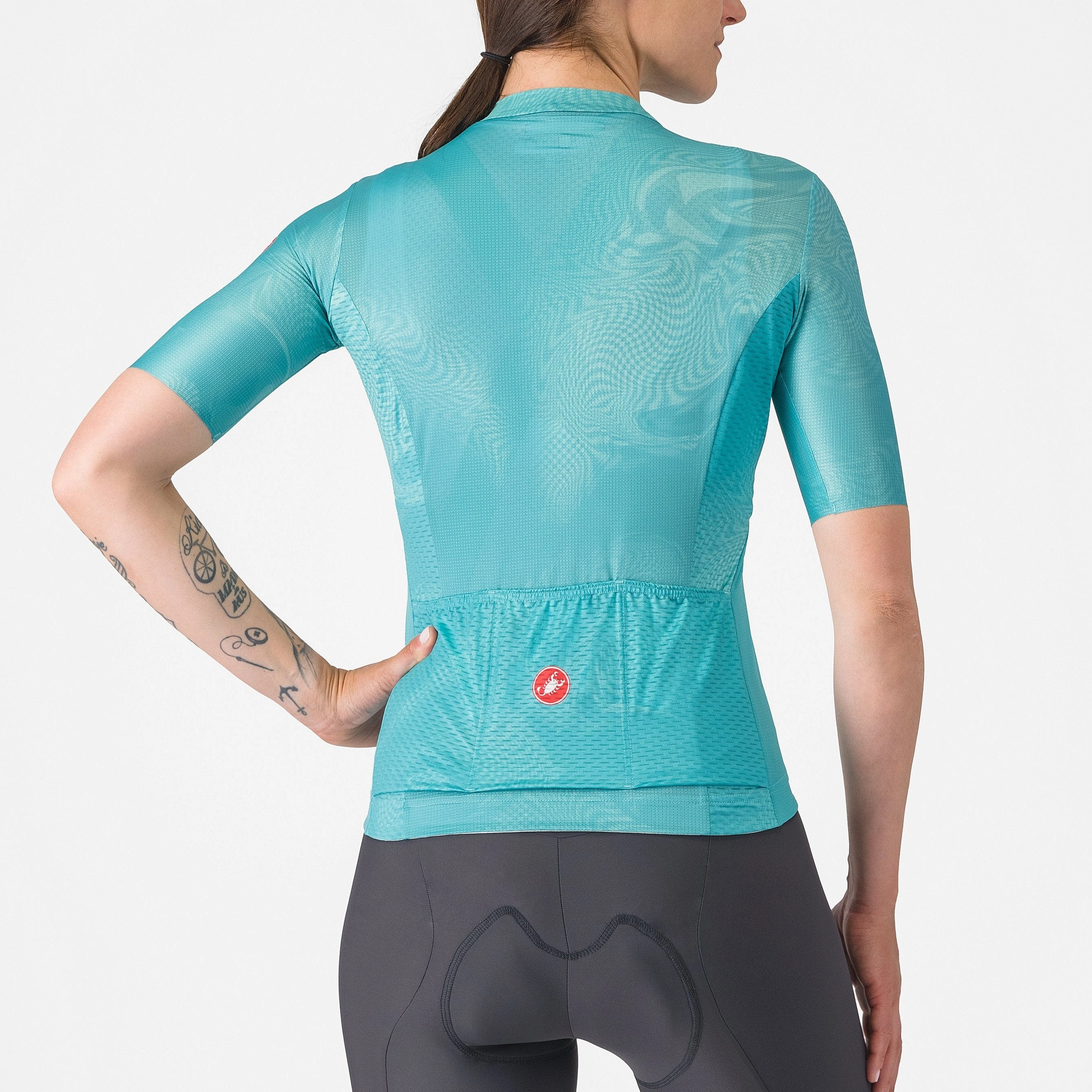Castelli Fantasia women jersey - Light blue