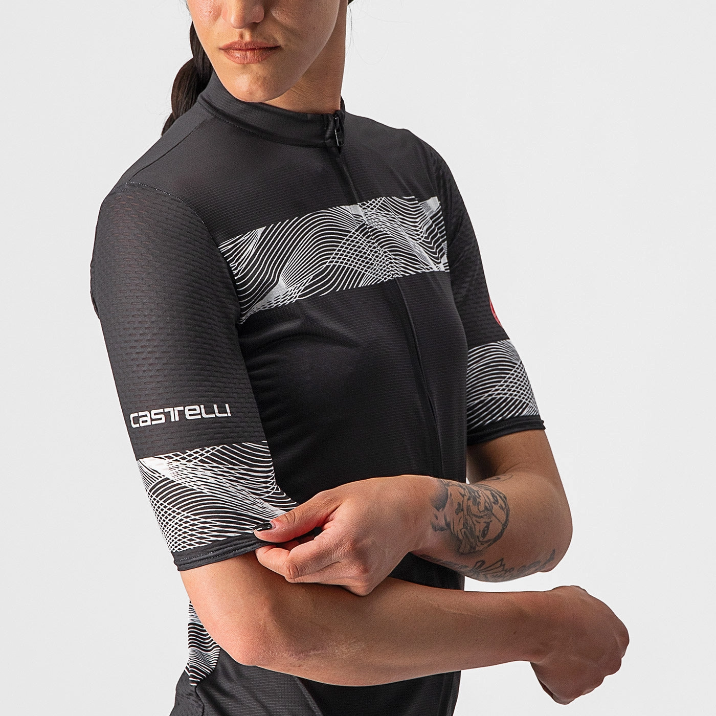 Castelli Fenice woman jersey - Black
