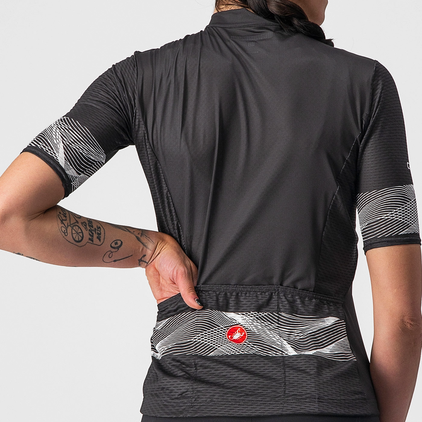 Castelli Fenice woman jersey - Black