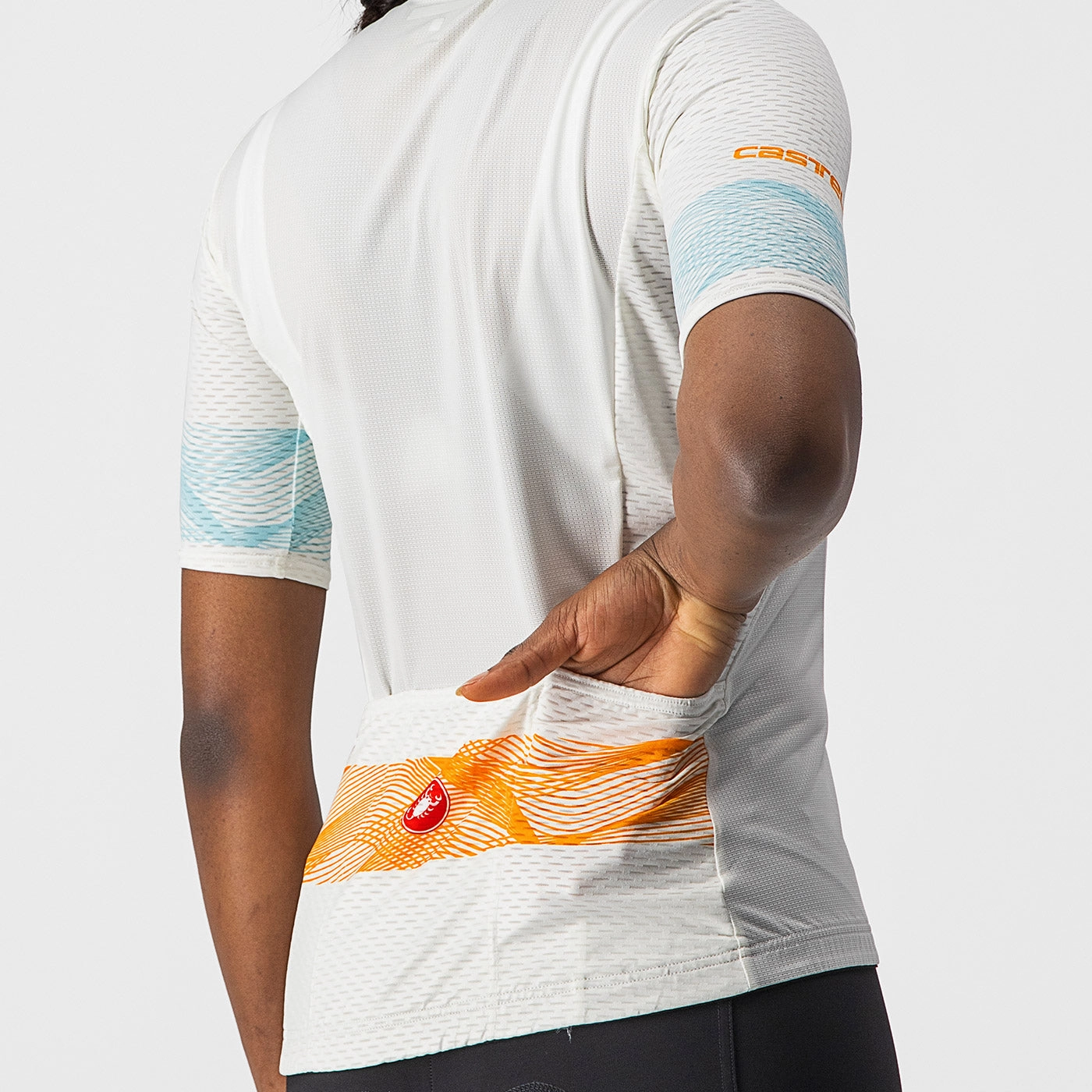 Castelli Fenice woman jersey - White
