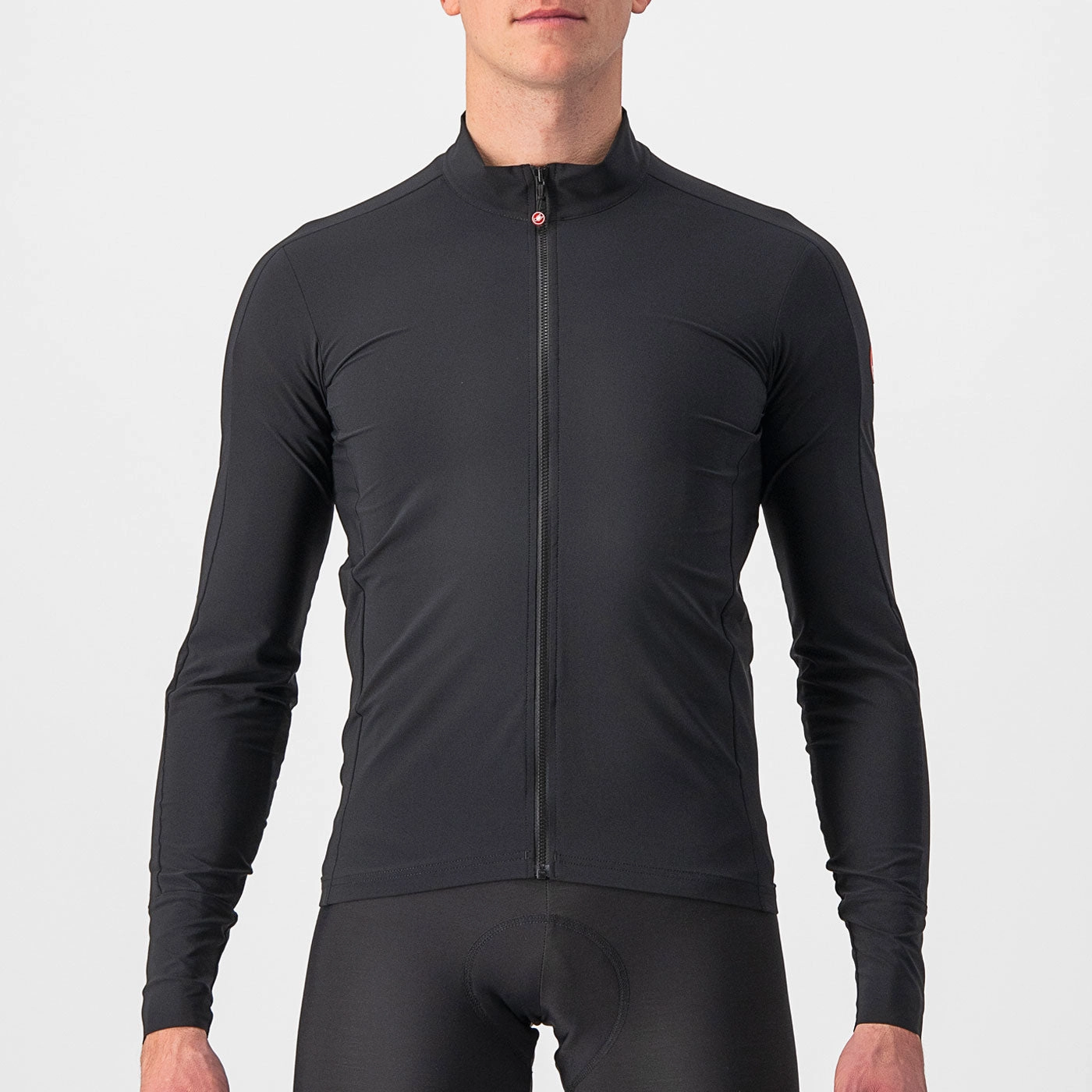 Castelli Flight Air long sleeves jersey - Black