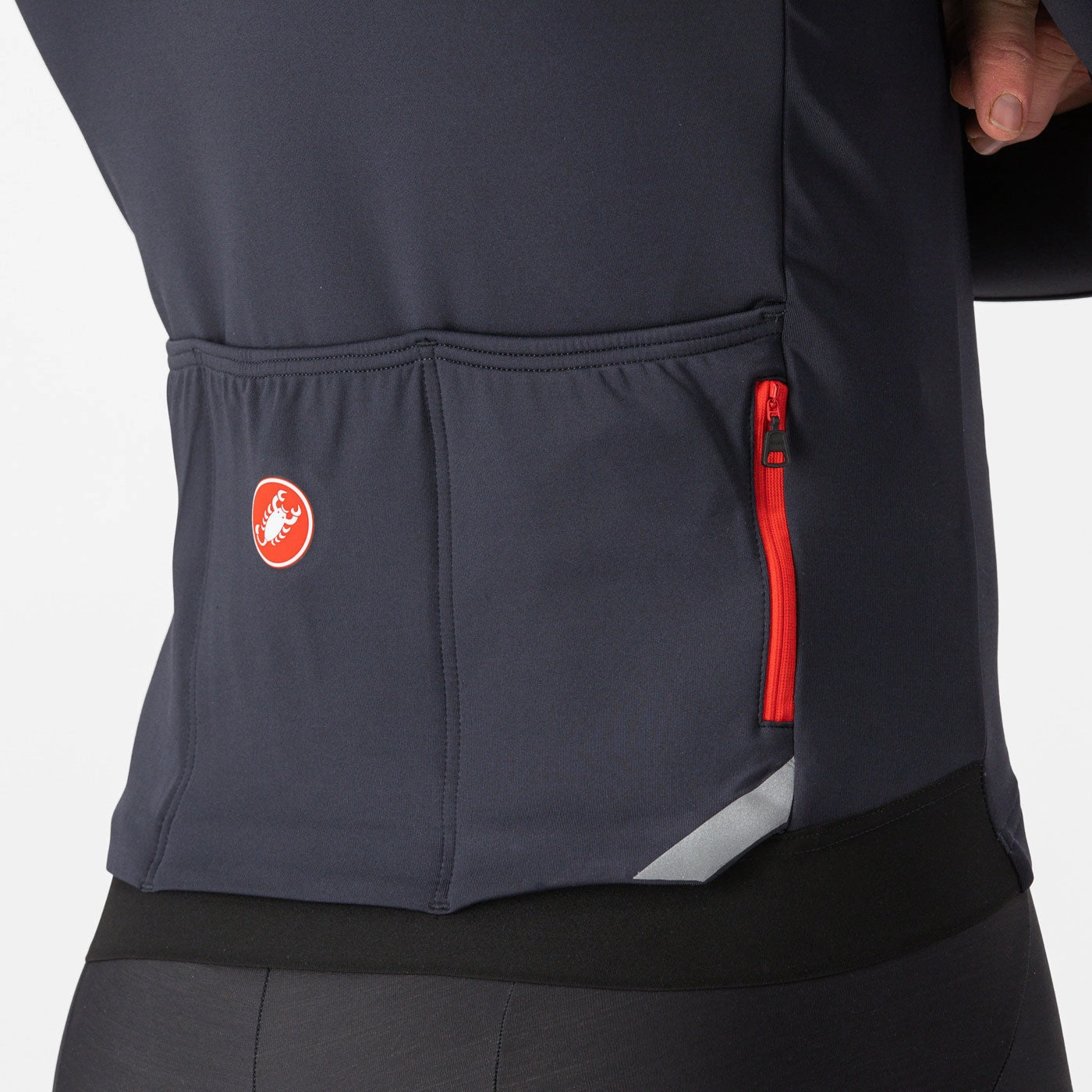 Castelli Fly long sleeves jersey - Black