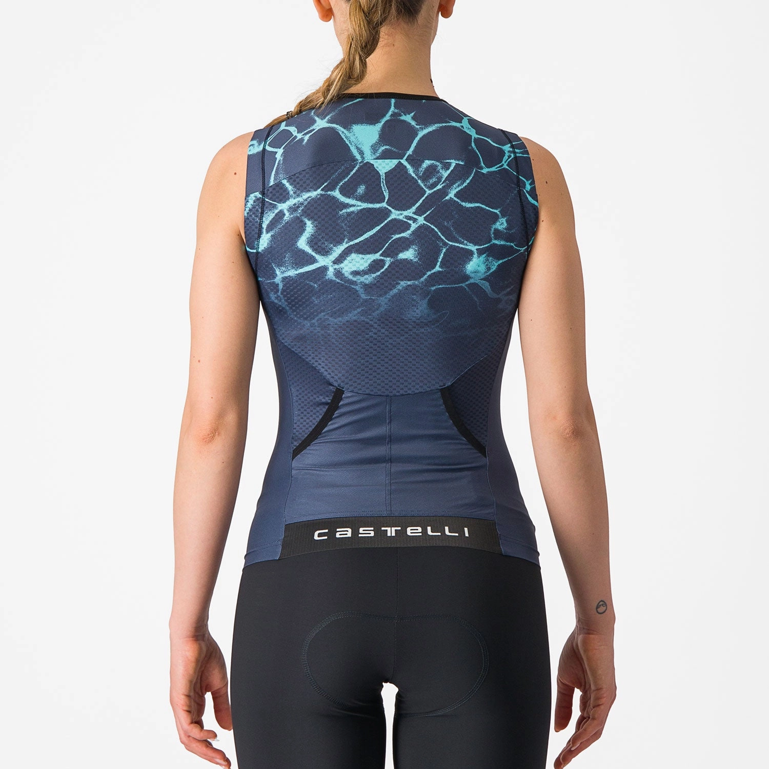 Castelli Free 2 Tri Singlet women top - Blue