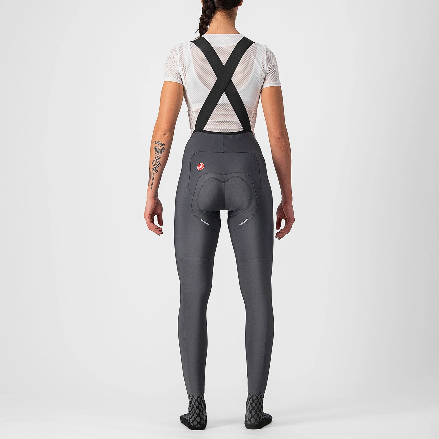 Castelli Free Aero RC DT women bib tight - Grey