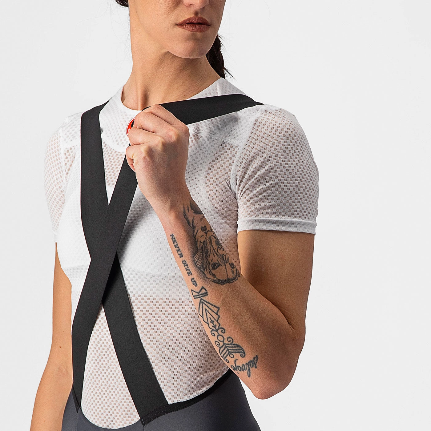 Castelli Free Aero RC DT women bib tight - Grey
