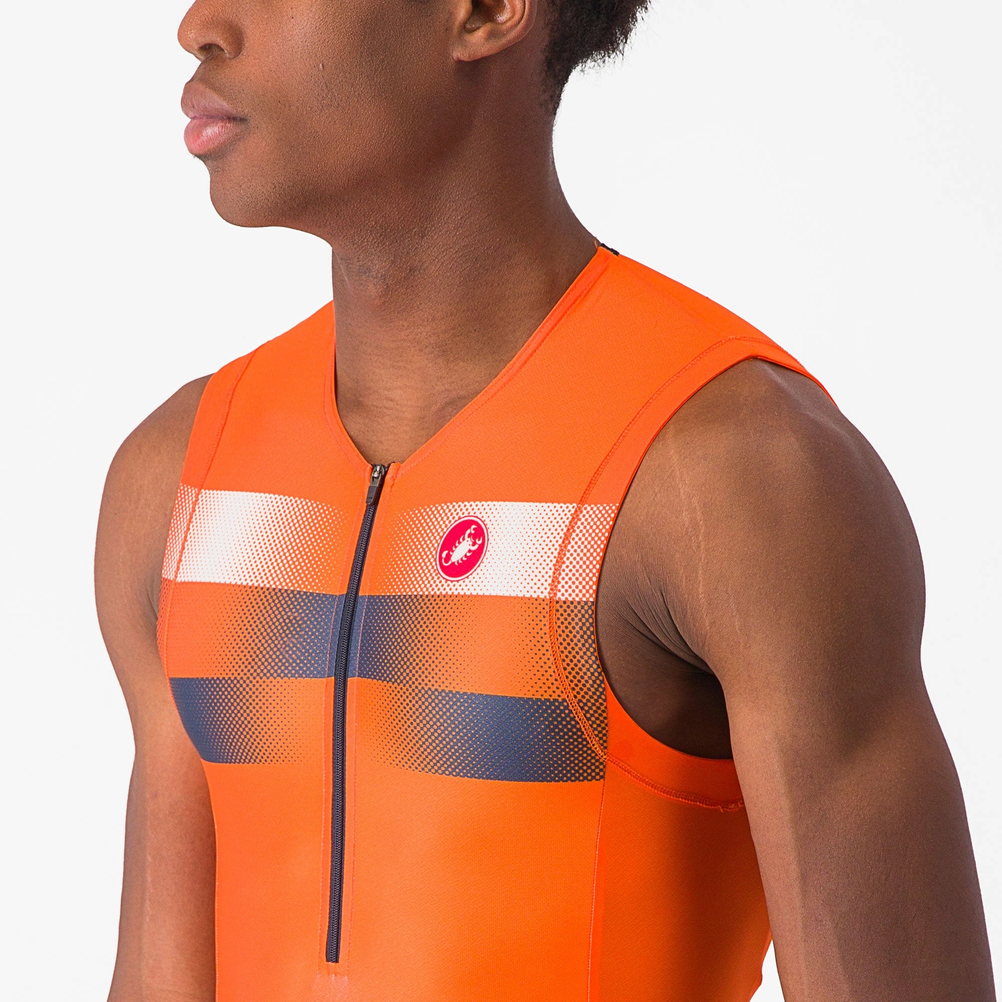 Castelli Free Tri 2 Top jersey - Orange