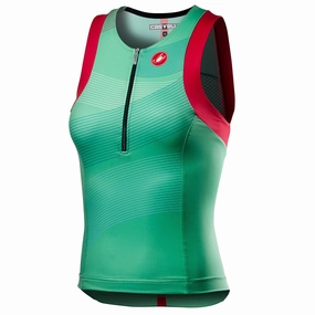 Castelli Free Tri Singlet women top - Green