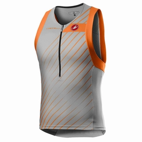 Castelli Free Tri Top jersey - Grey