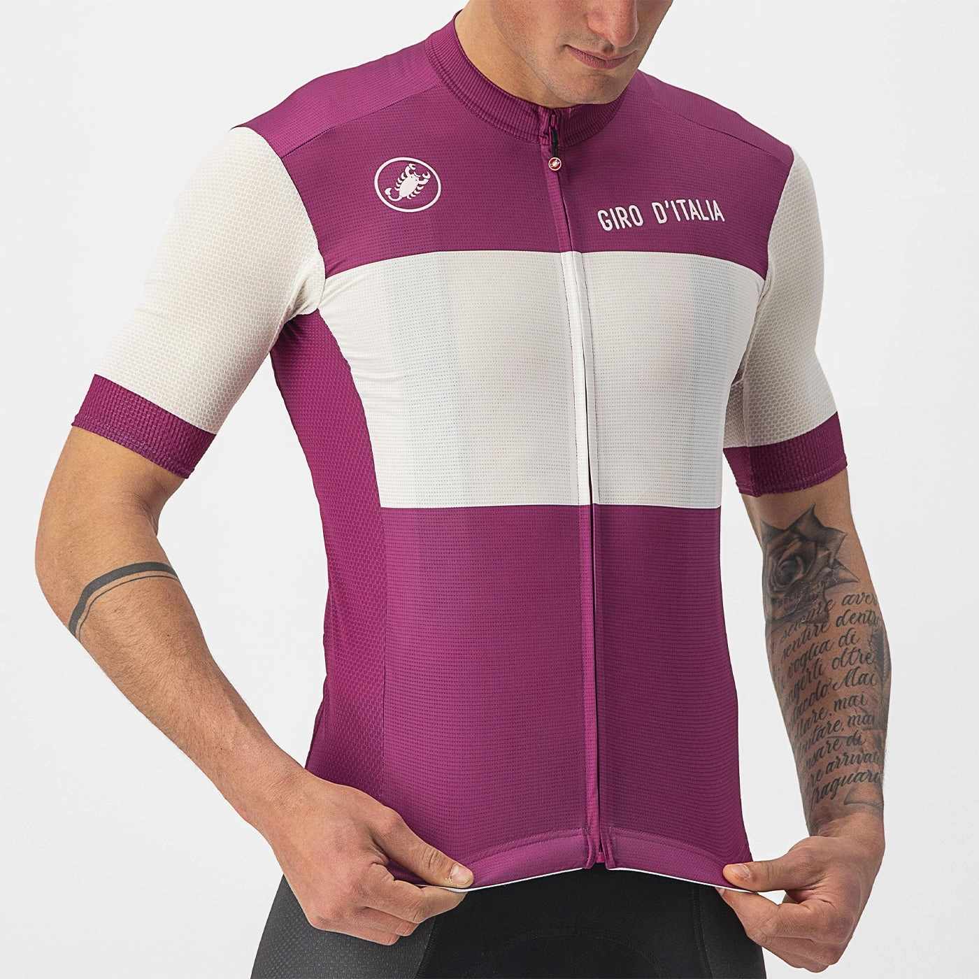 Castelli Fuori Giro jersey - Ciclamino