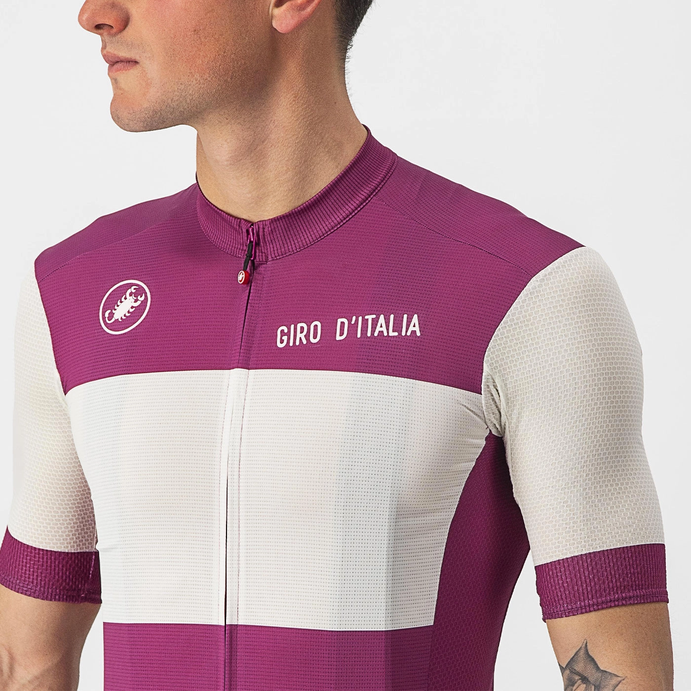 Castelli Fuori Giro jersey - Ciclamino