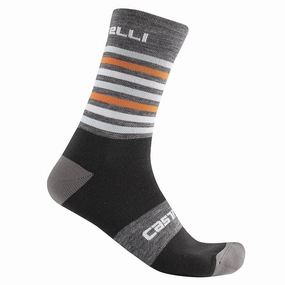 Castelli Gregge 15 socks - Grey