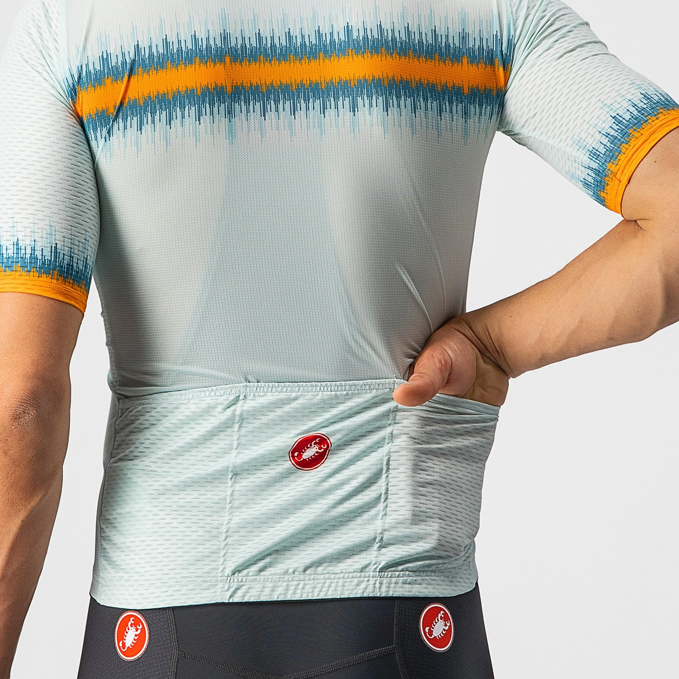 Castelli Grimpeur jersey - Light blue