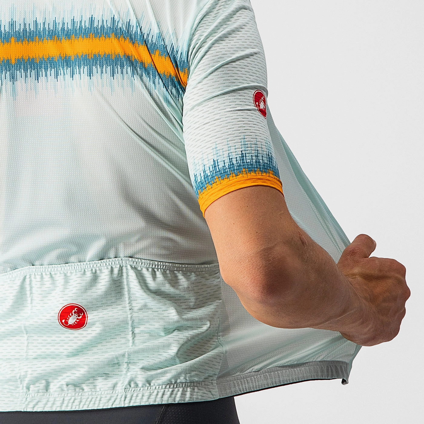 Castelli Grimpeur jersey - Light blue