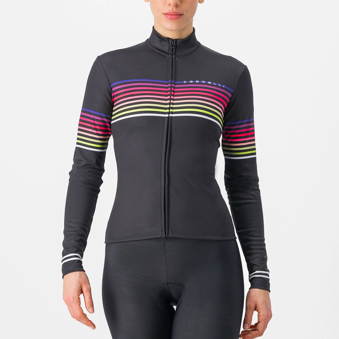 Castelli Ottanta women long sleeved jersey - Black