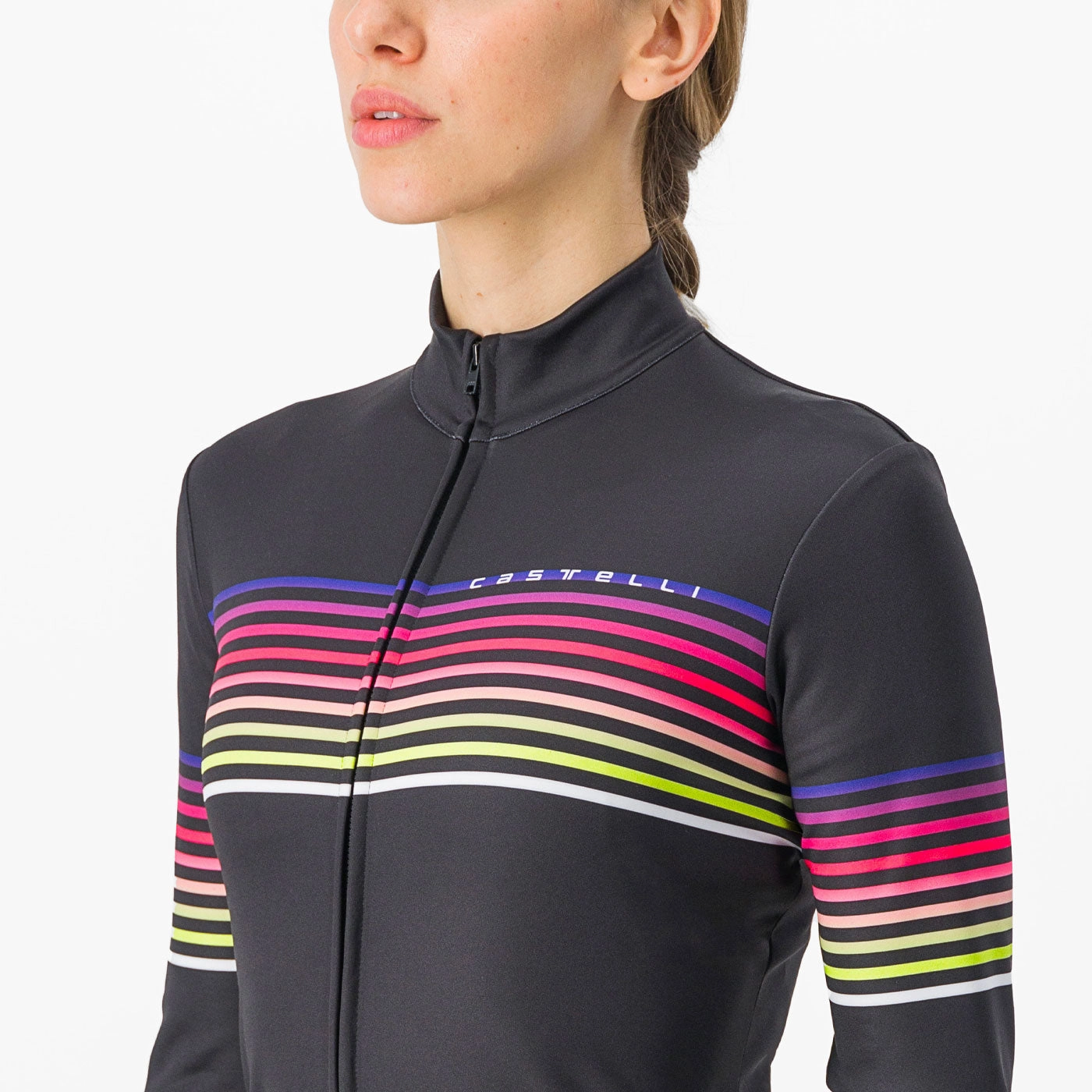 Castelli Ottanta women long sleeved jersey - Black
