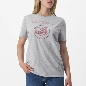 Castelli Pedalare woman t-shirt - Grey