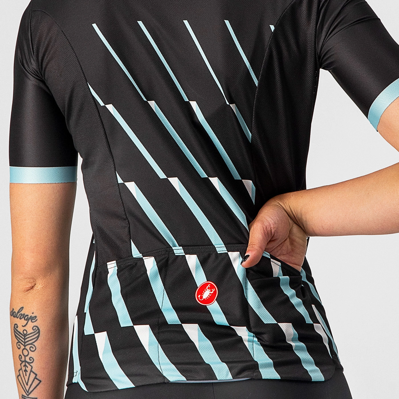 Castelli Pendio woman jersey - Black