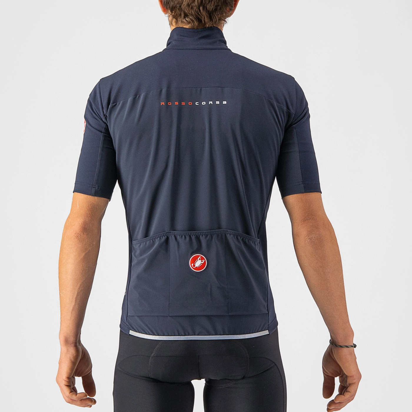 Castelli Perfetto RoS 2 Wind jersey - Dark blue