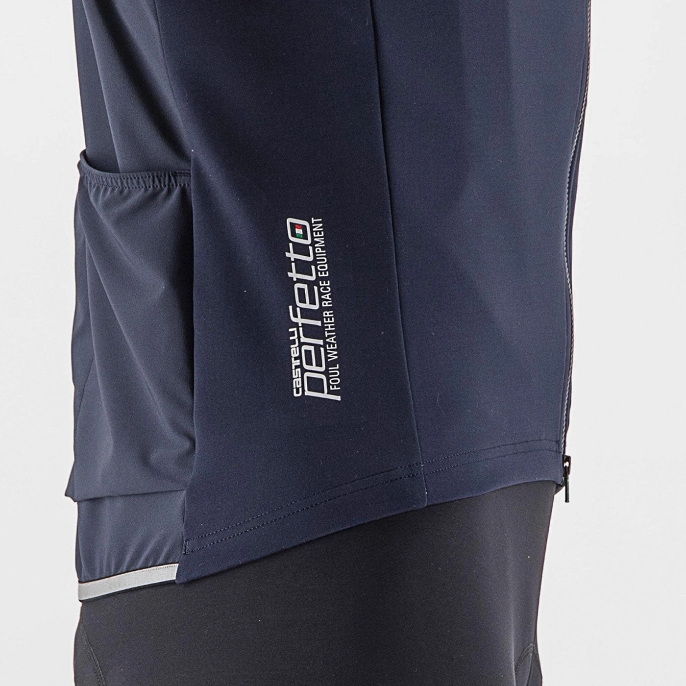 Castelli Perfetto RoS 2 Wind jersey - Dark blue