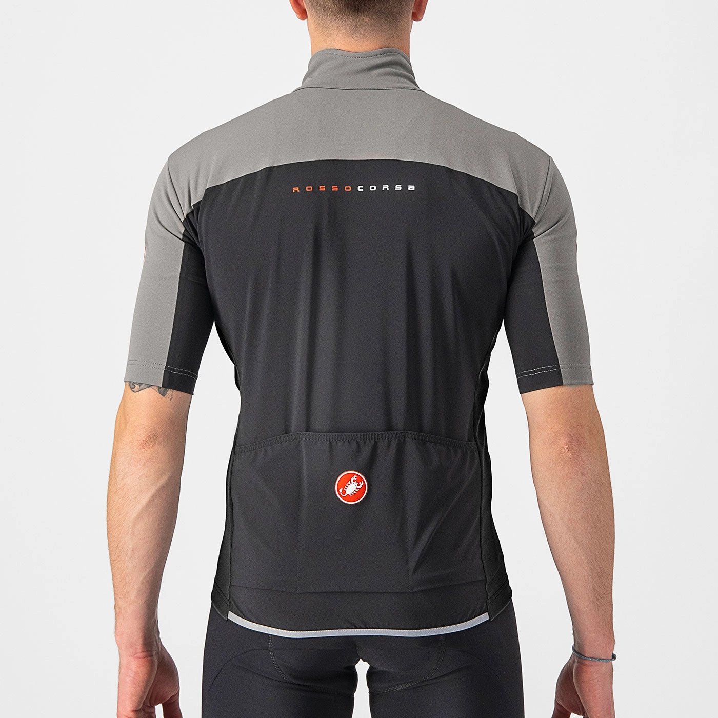 Castelli Perfetto RoS 2 Wind jersey - Light grey