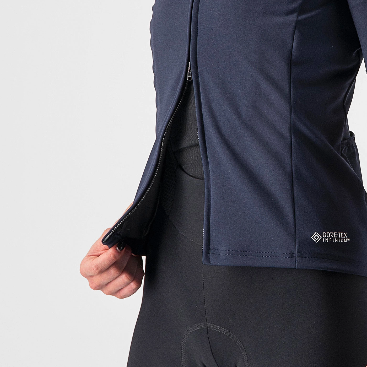 Castelli Perfetto RoS 2W Wind women jersey - Blue