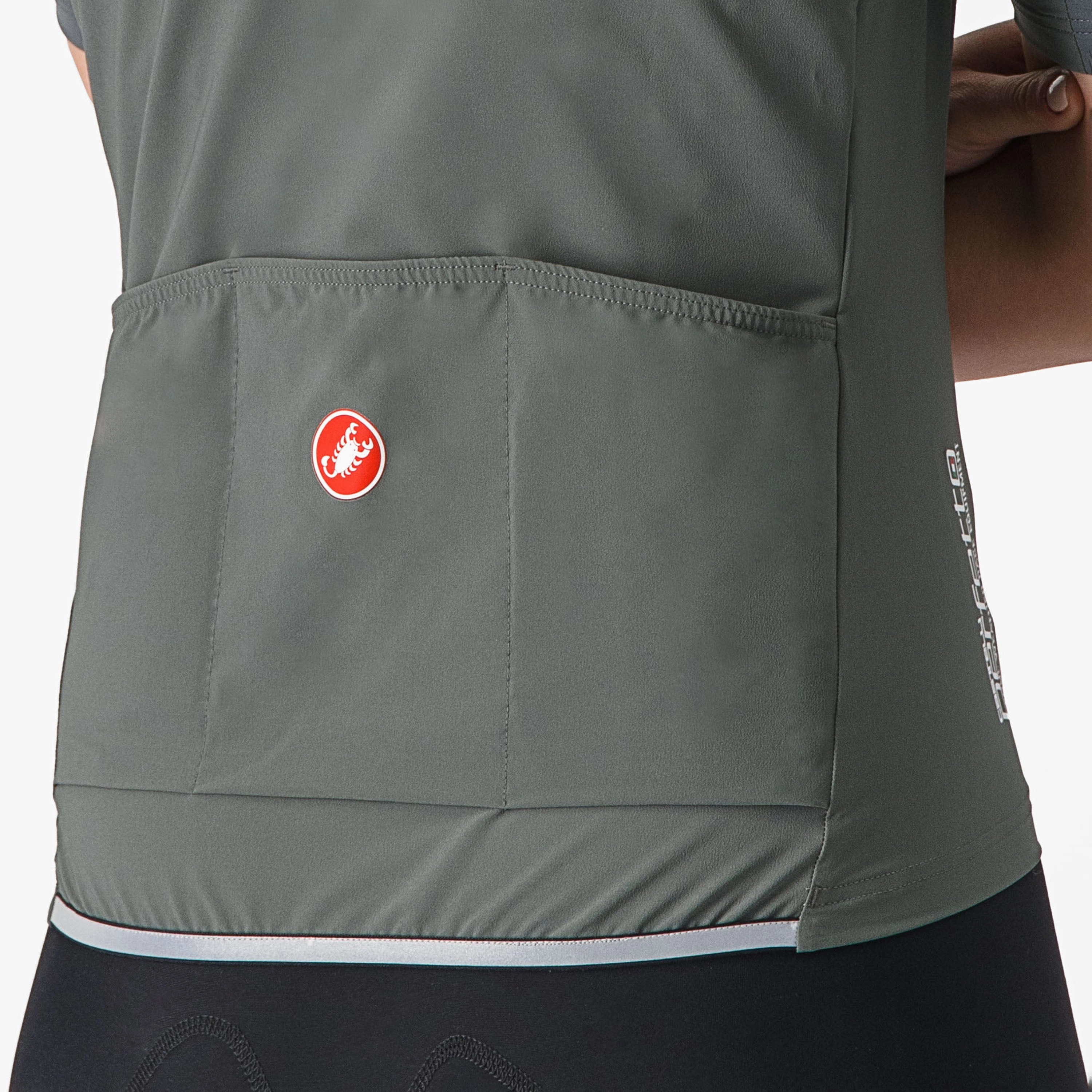 Castelli Perfetto RoS 2W Wind women jersey - Grey