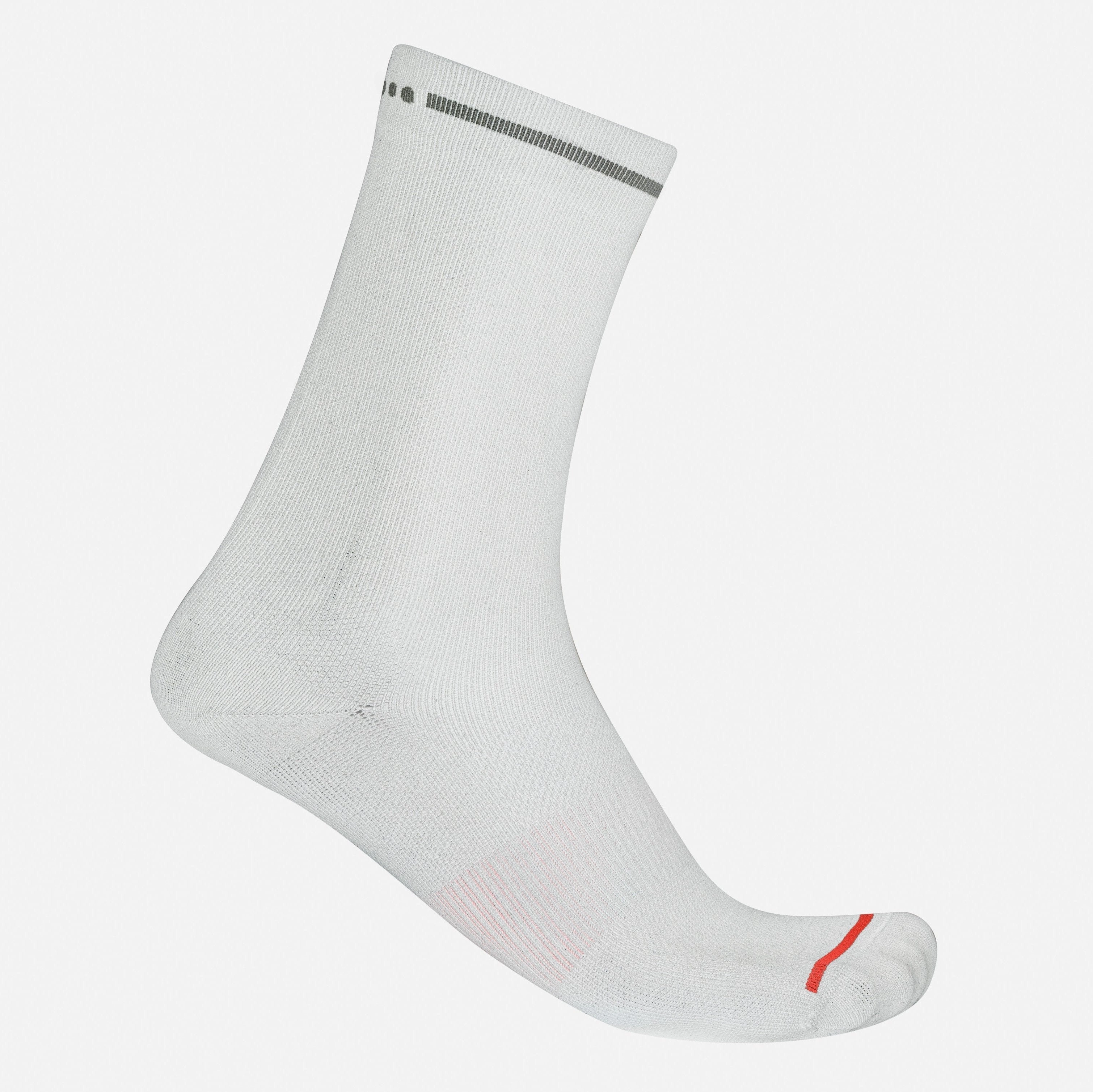 Castelli Premio Evo 18 socks - White