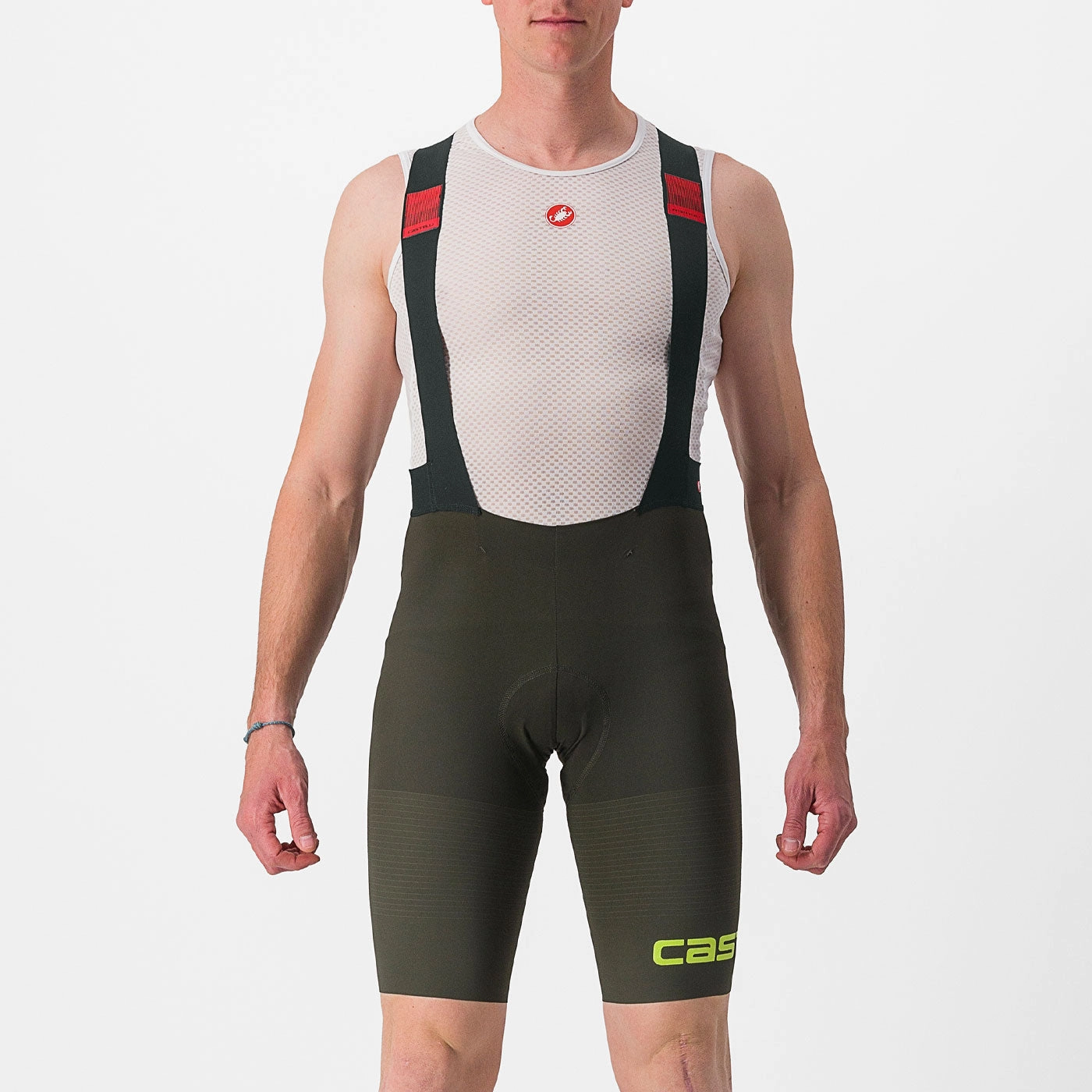 Castelli Premio LTD bib shorts - Green